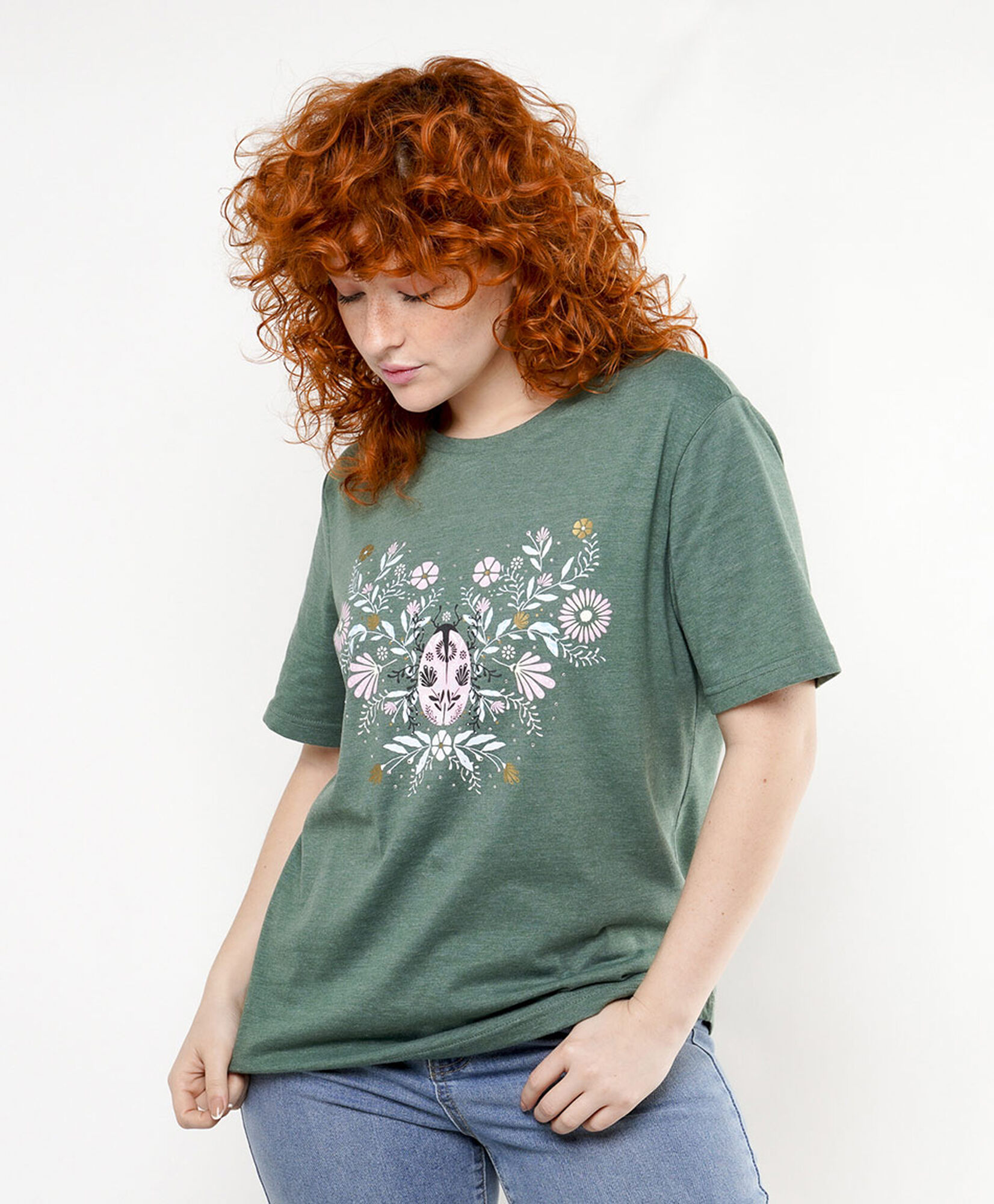 Polera mujer escarabajo Polera mujer escarabajo