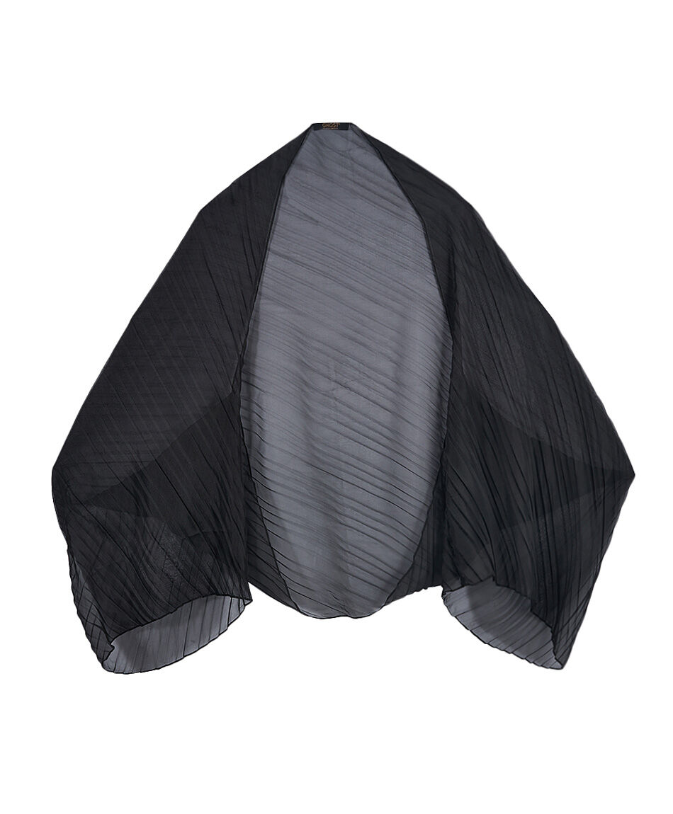 Pareo mujer l&iacute;neas negro