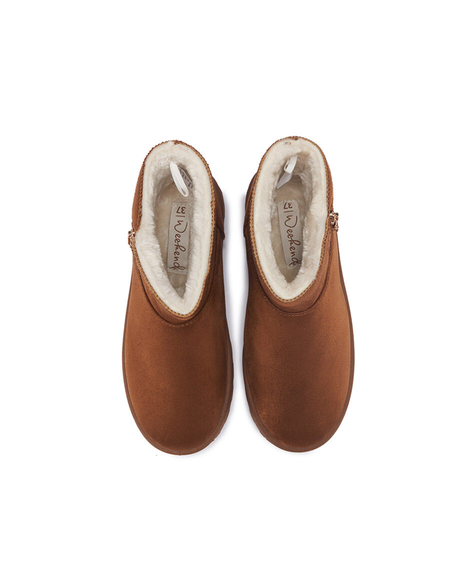 Bota mujer comfy cierre