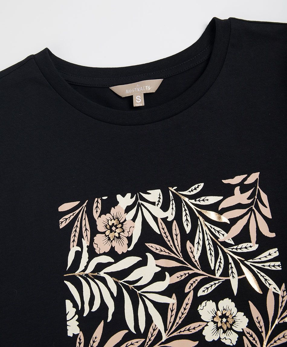 Polera mujer ramitas