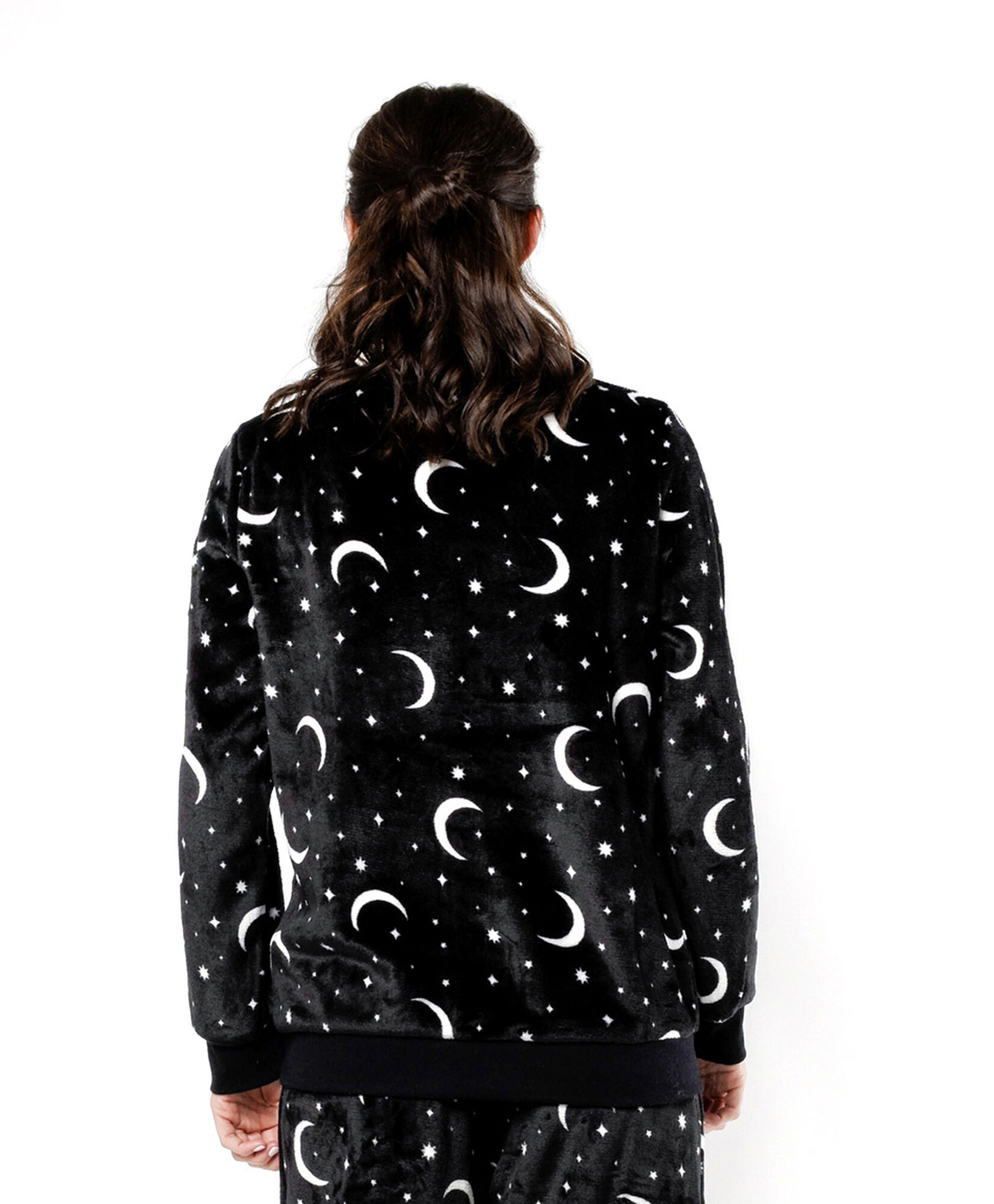 Pijama mujer polar lunas y estrellas Pijama mujer polar lunas y estrellas