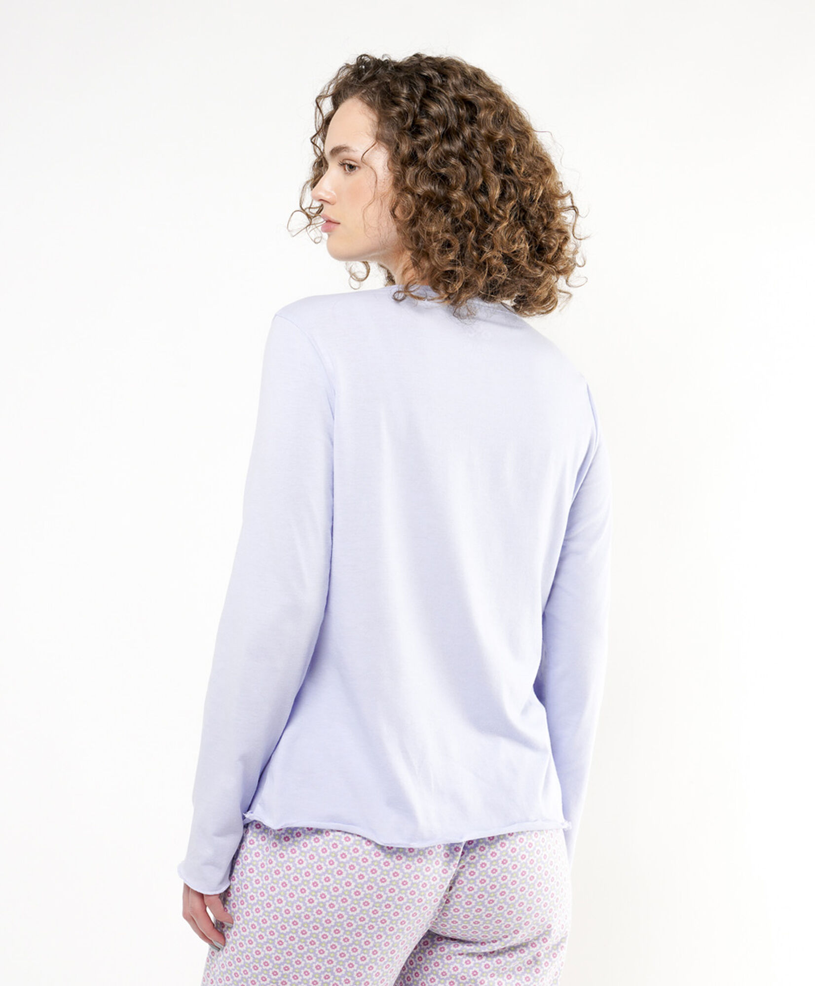 Pijama mujer bolsillo flores Pijama mujer bolsillo flores