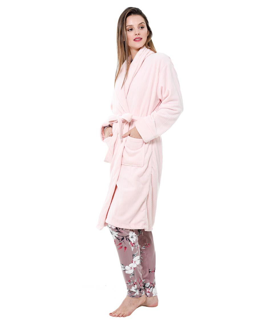 Bata larga jacquard