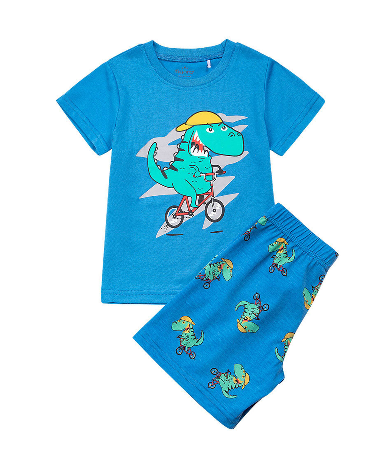 Pijama bebé dinosaurio bicicleta Pijama bebé dinosaurio bicicleta