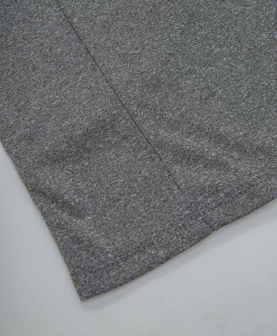 Polera deportiva mujer gris verde