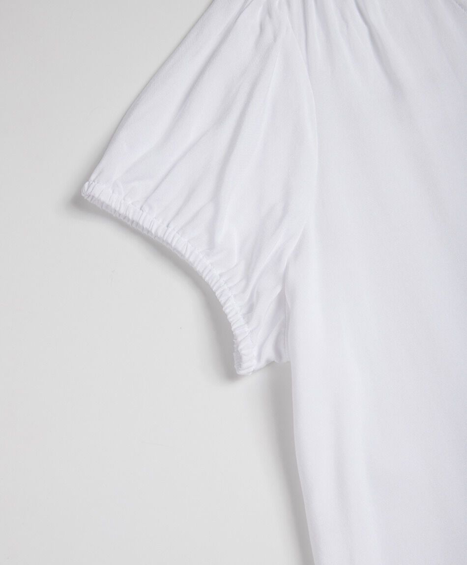 Blusa mujer cuello vuelos
