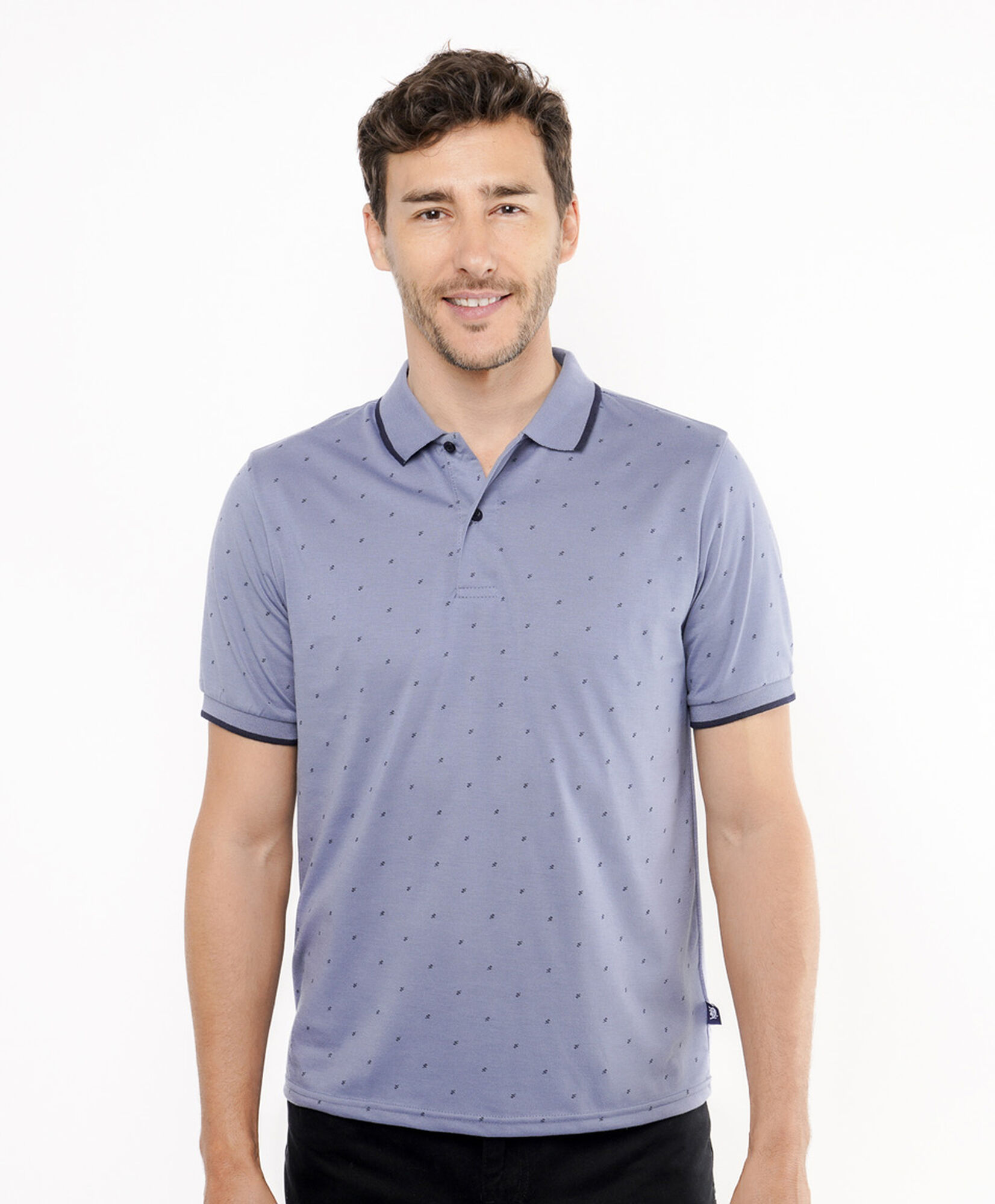 Polera hombre polo mini ramas Polera hombre polo mini ramas
