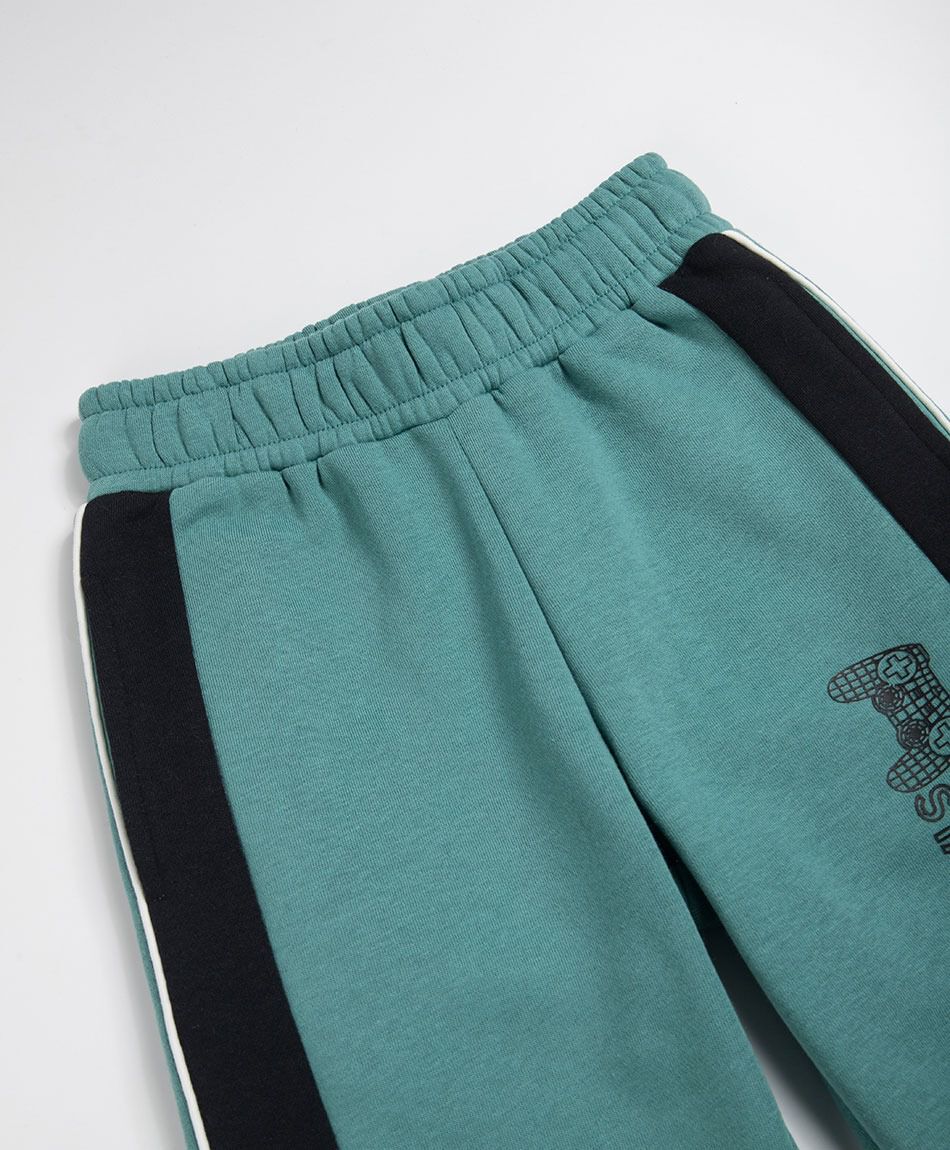Pantal&oacute;n buzo ni&ntilde;o bicolor
