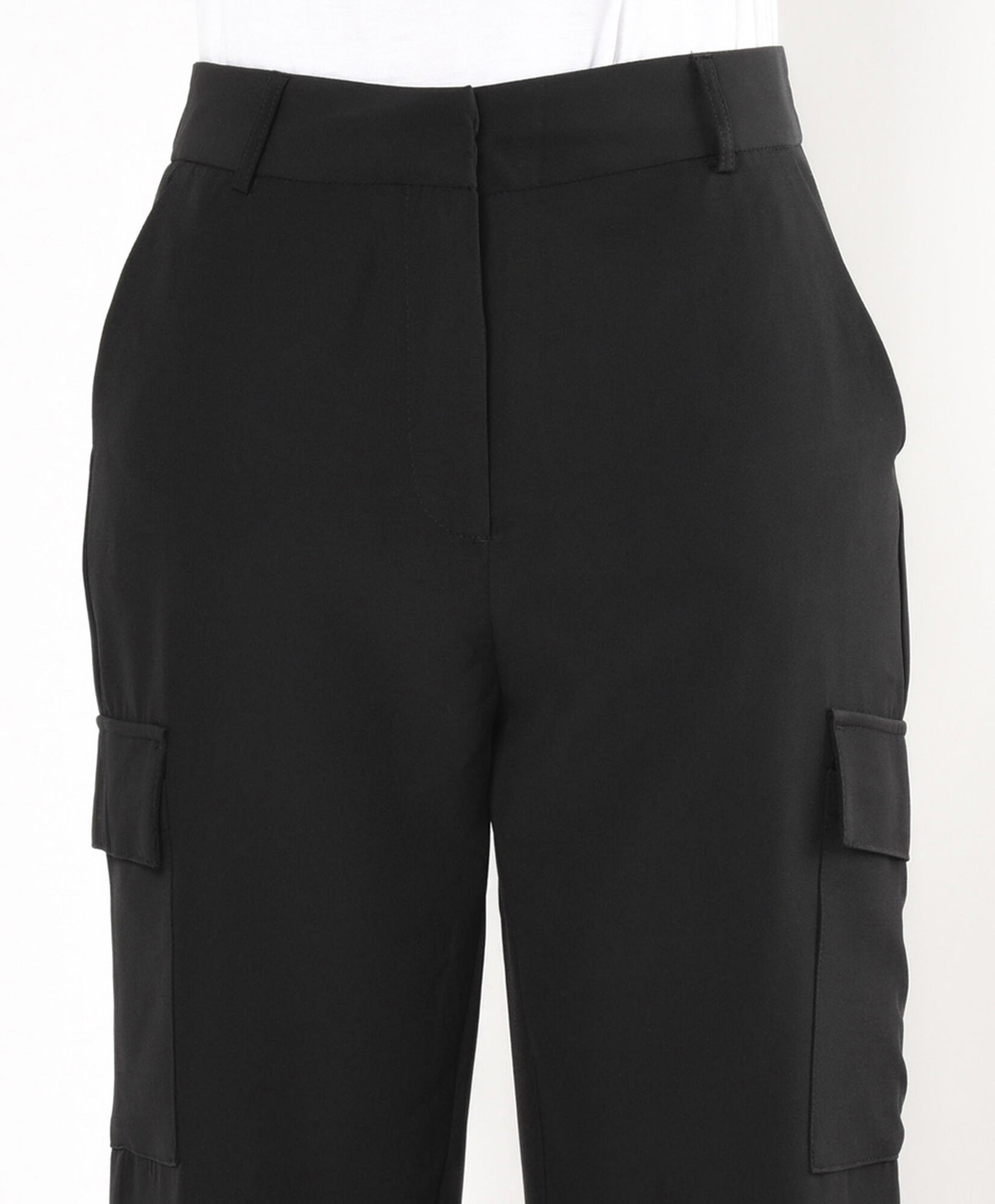 Pantalón mujer liso cargo Pantalón mujer liso cargo
