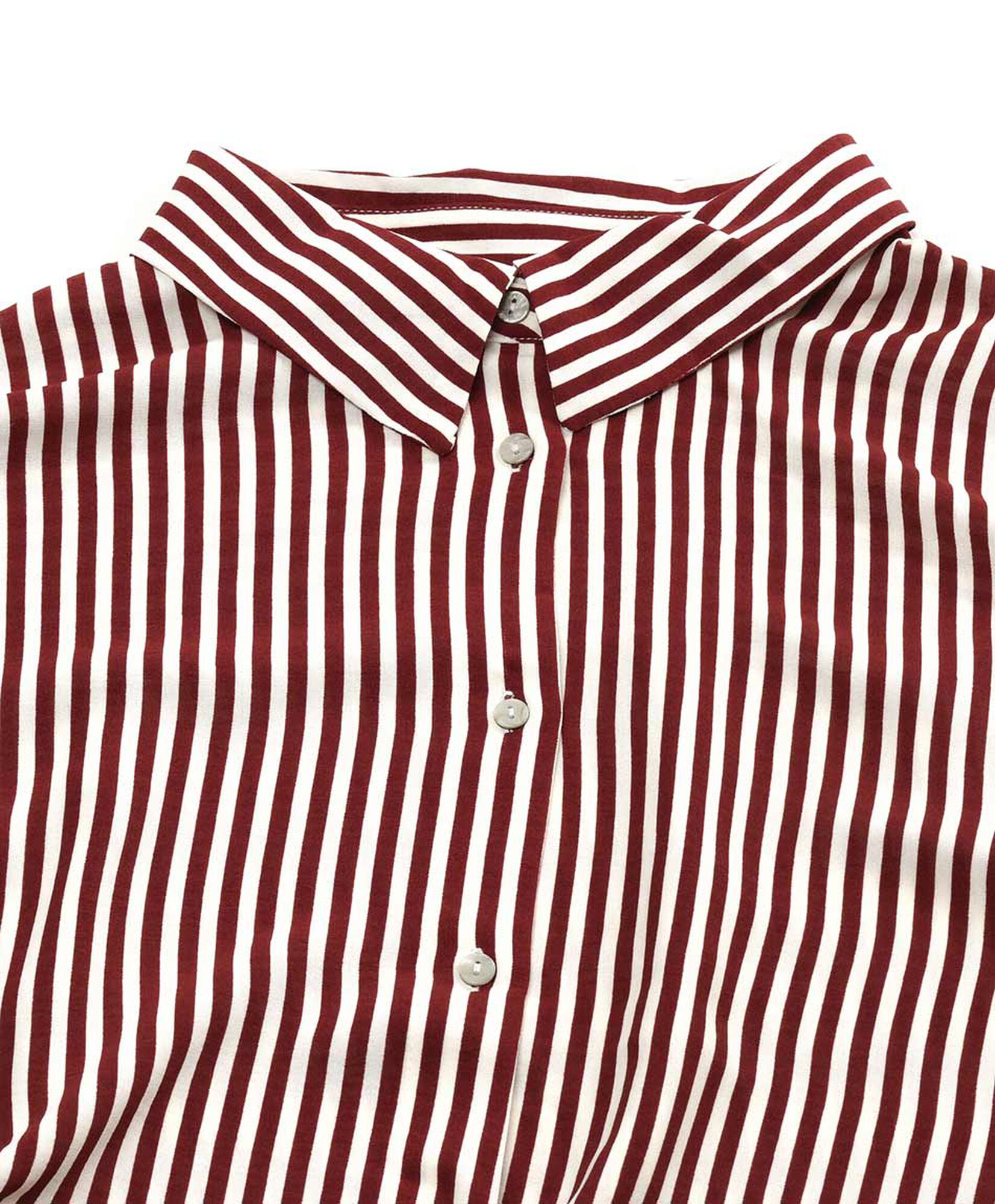 Blusa mujer líneas rojo oscuro Blusa mujer líneas rojo oscuro