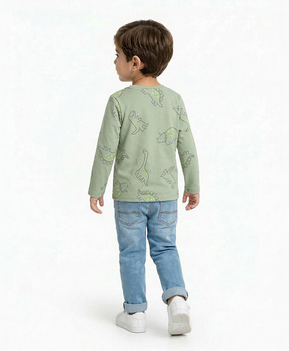 Polera beb&eacute; dinosaurios
