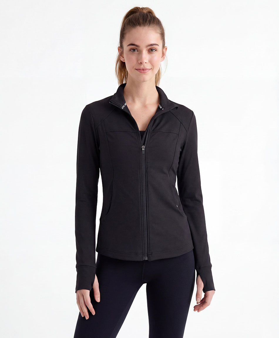 Poler&oacute;n deportivo mujer ajustado