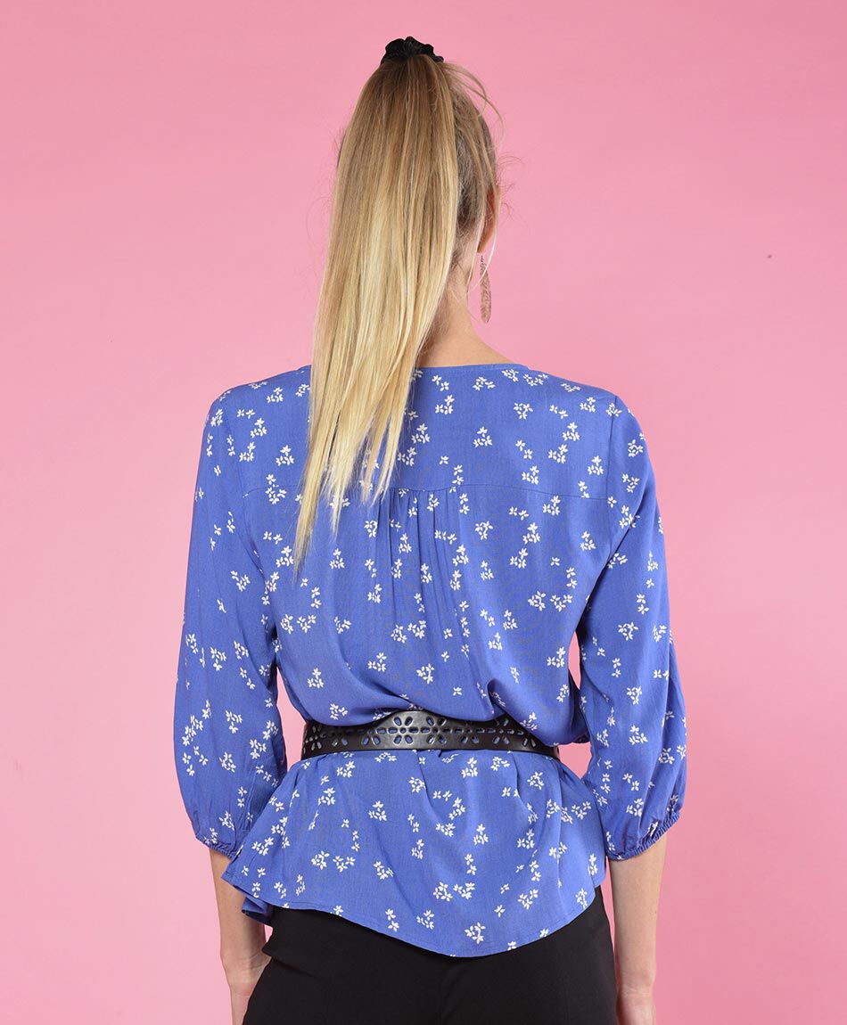 Blusa oversize manga al codo