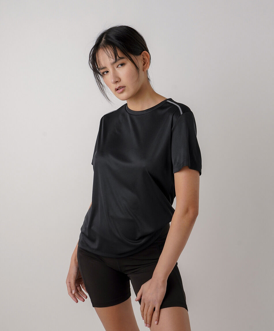 Polera deportiva mujer l&iacute;neas superiores