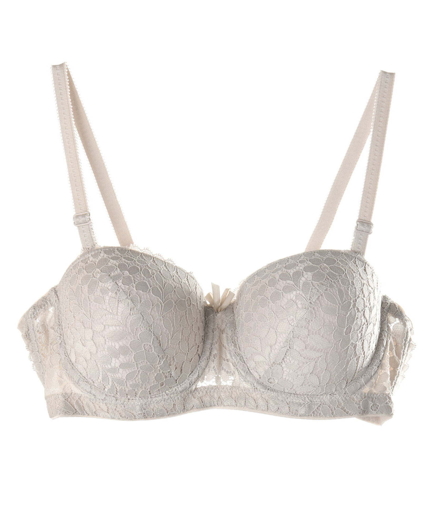 Sostén mujer encaje floral strapless Sostén mujer encaje floral strapless