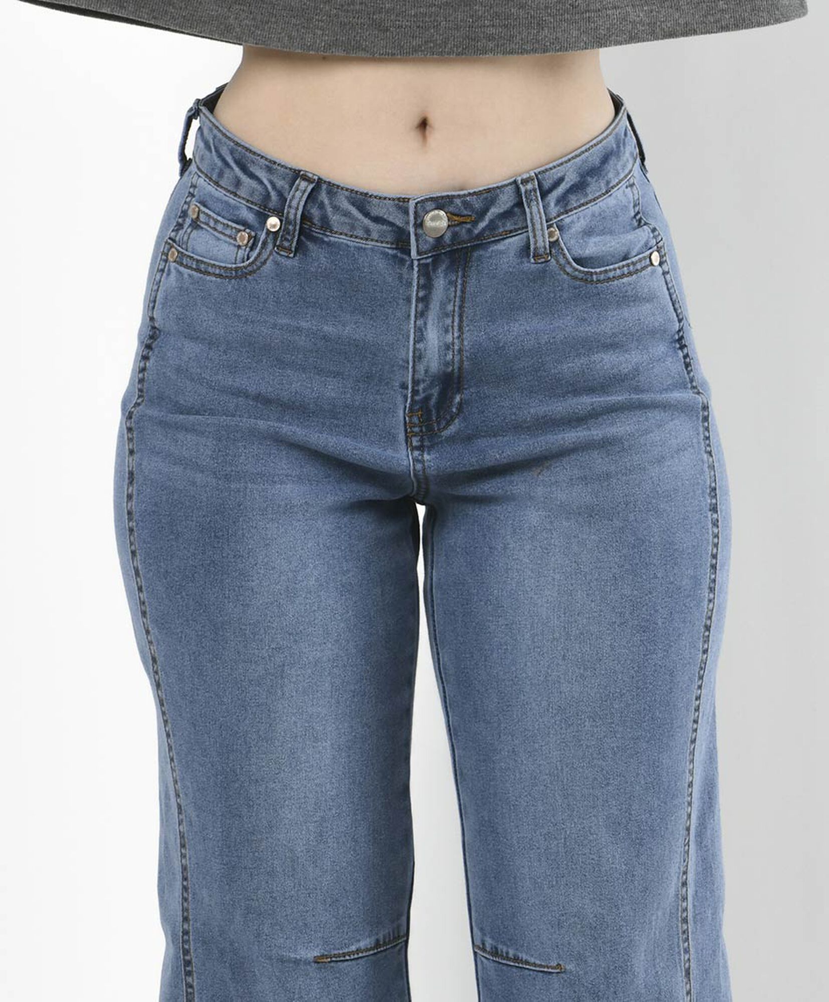 Jeans mujer doble costura lateral Jeans mujer doble costura lateral