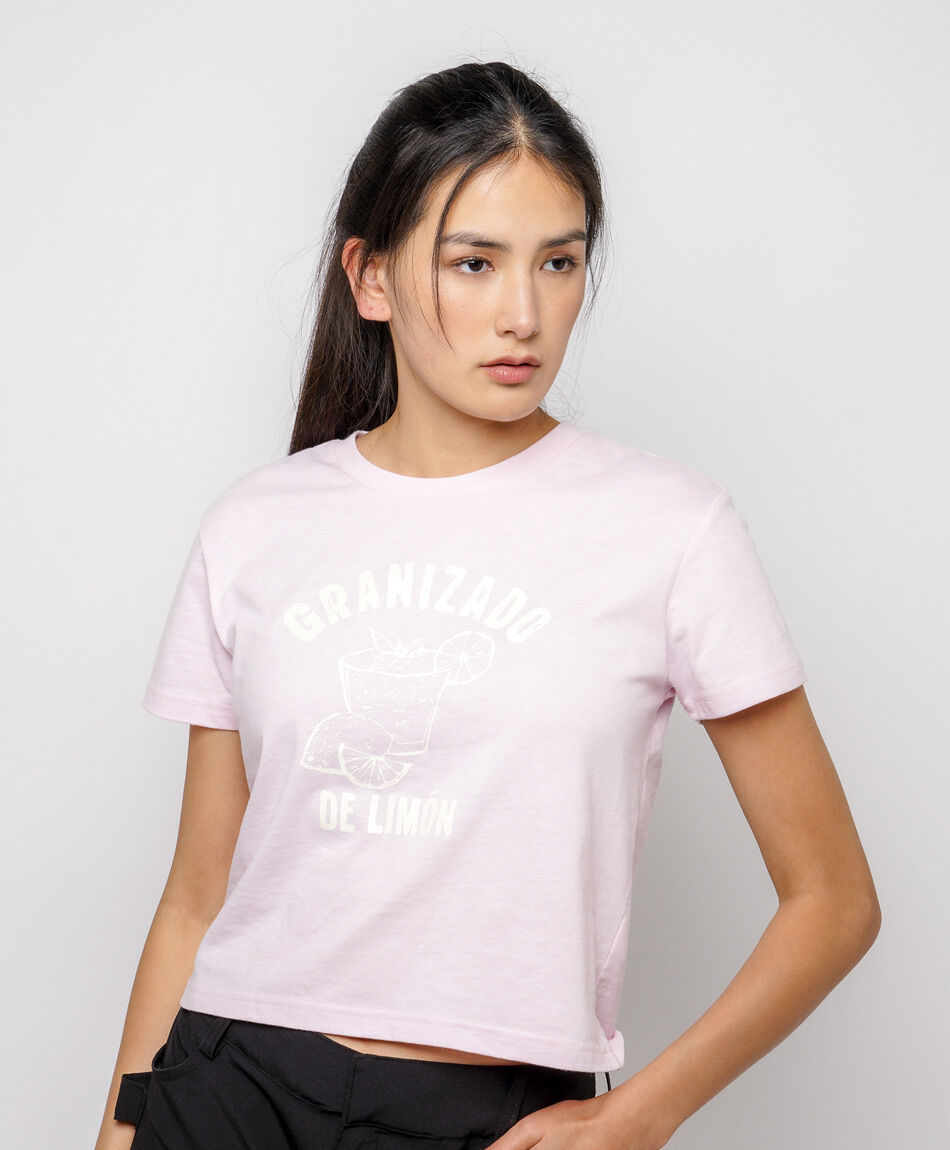 Polera mujer granizado