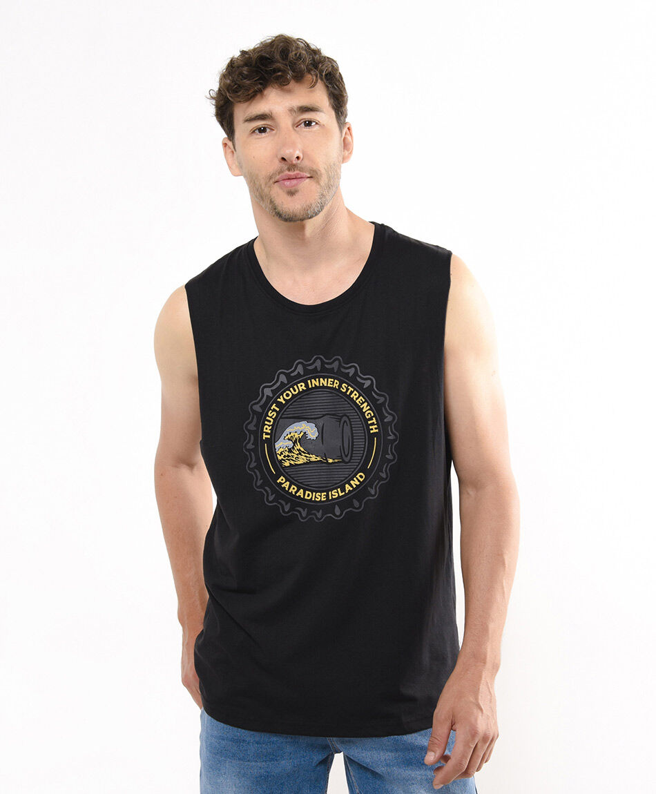 Polera hombre surf paradise island