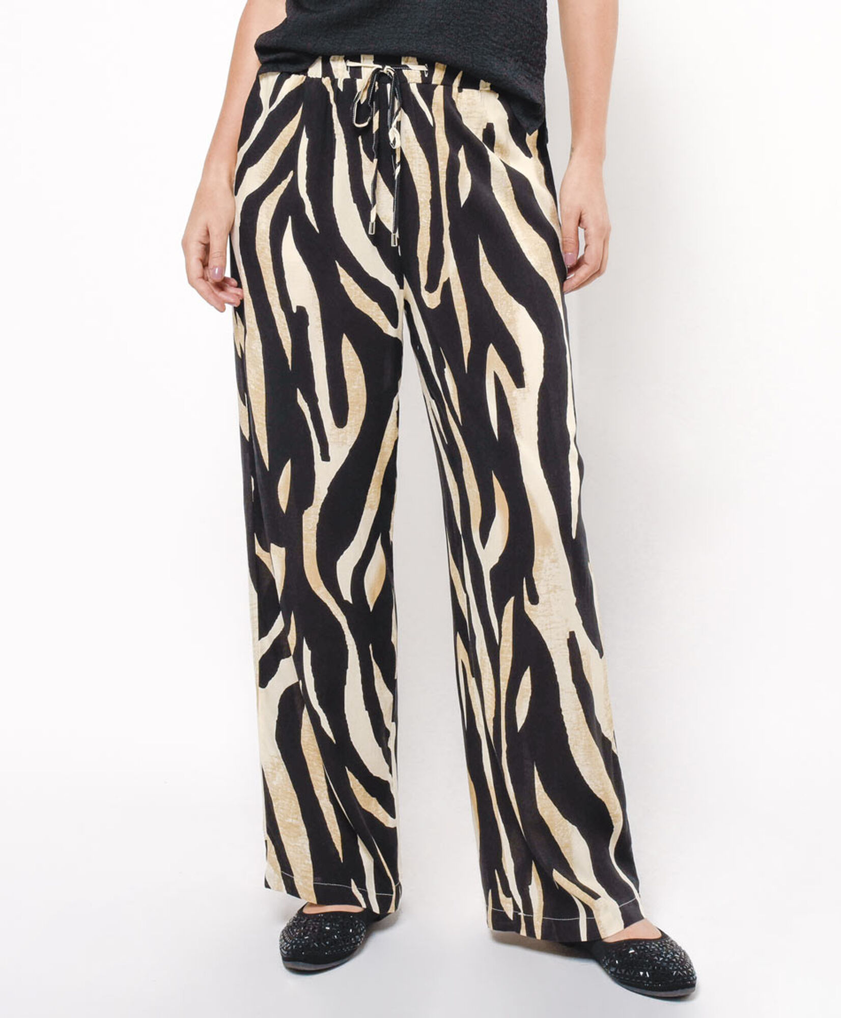 Pantalón mujer print safari Pantalón mujer print safari