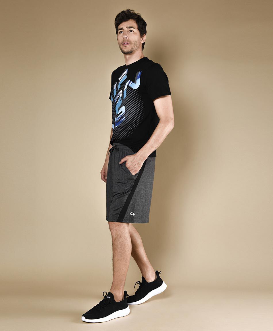 Short deportivo texto