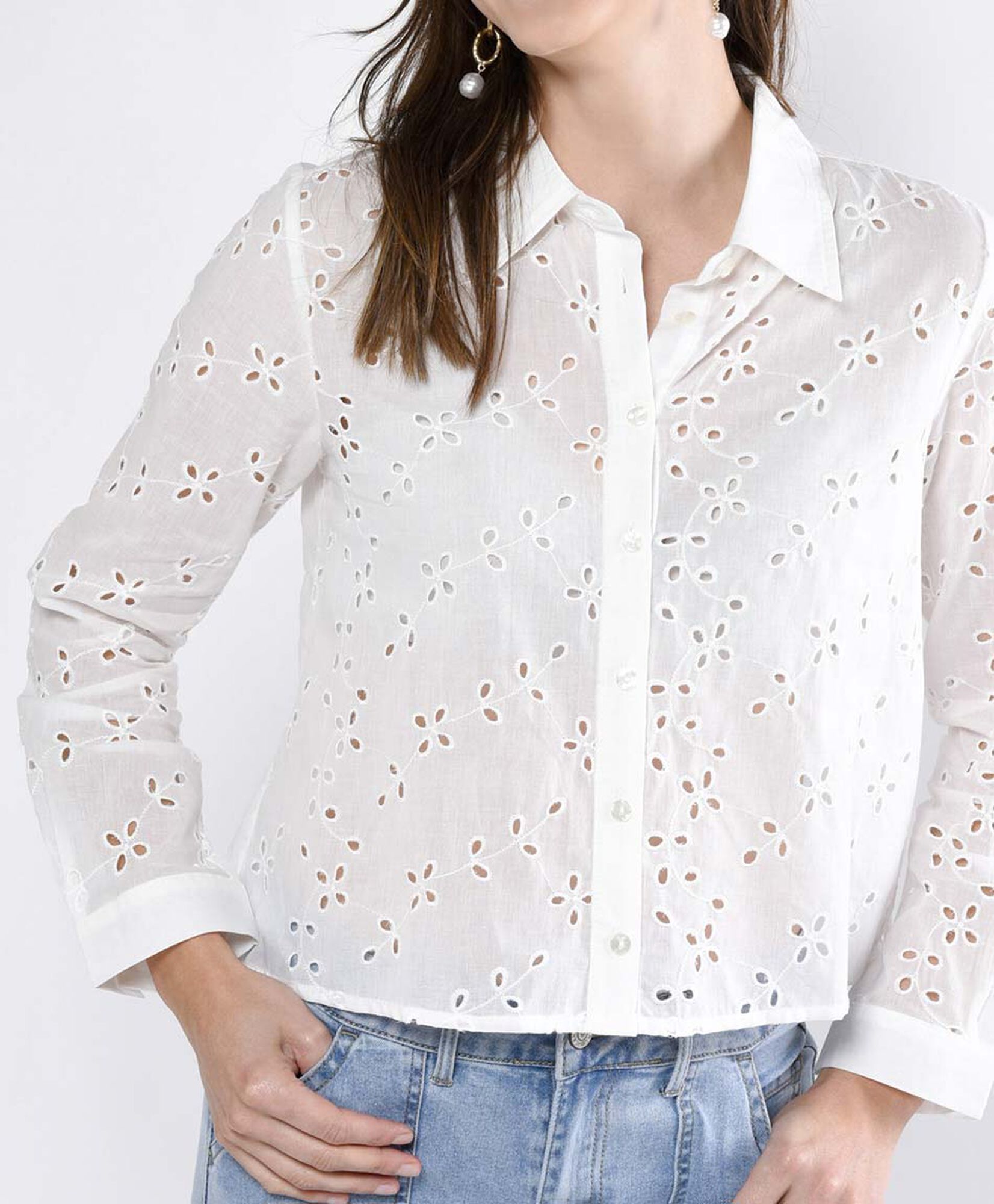 Blusa manga larga Blusa manga larga