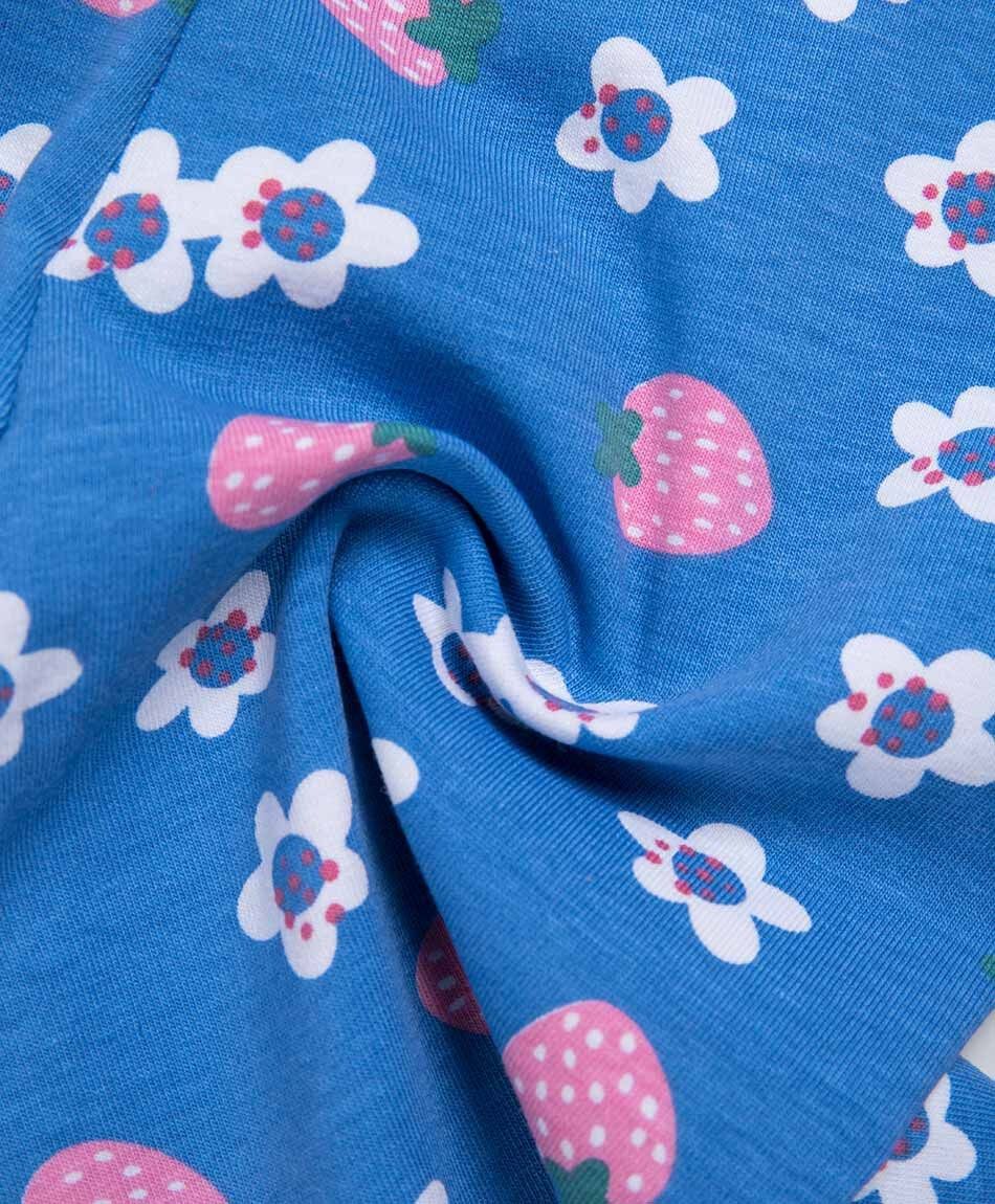 Leggins beb&eacute; frutillas flores