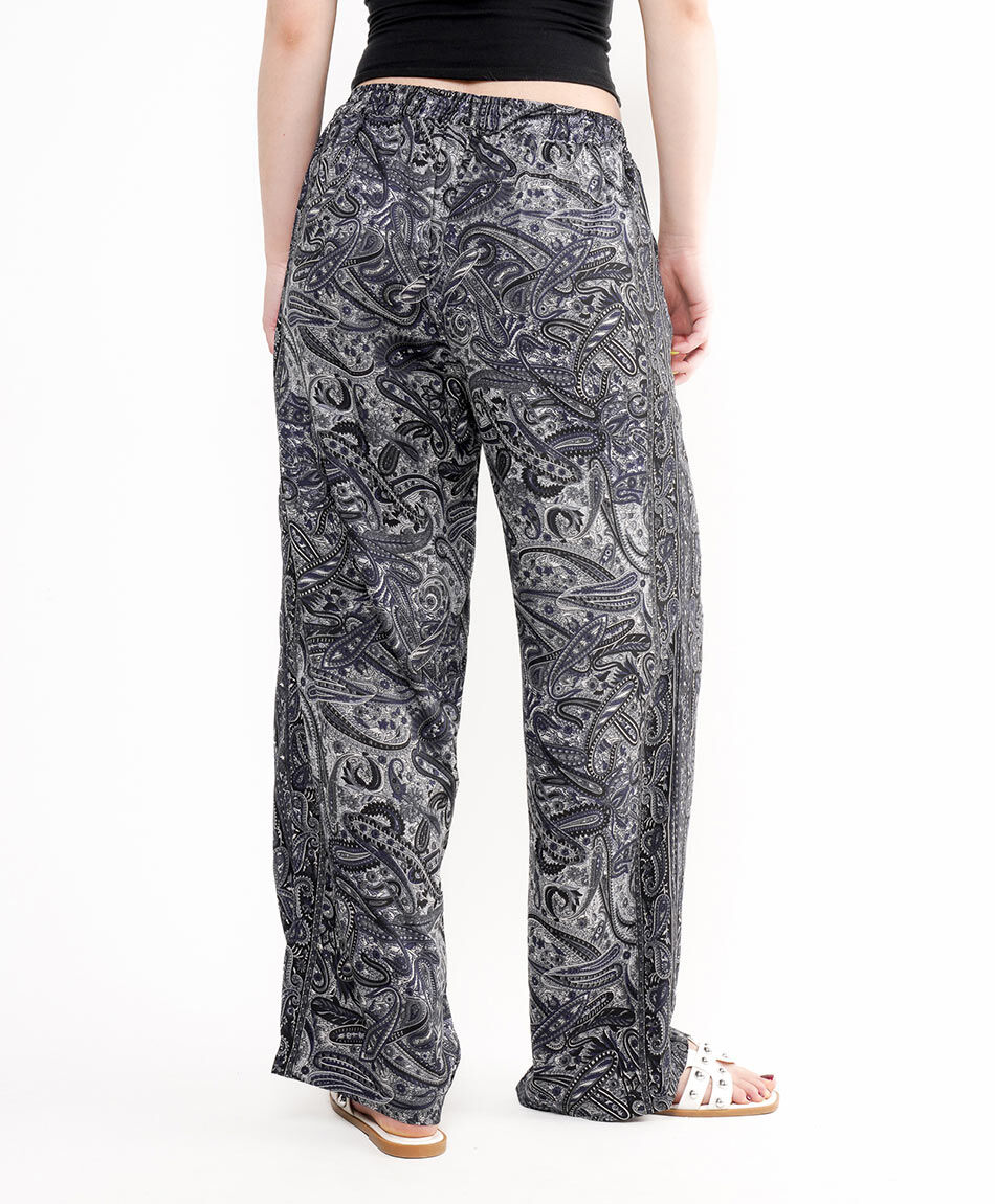 Pantal&oacute;n mujer estampado paisley