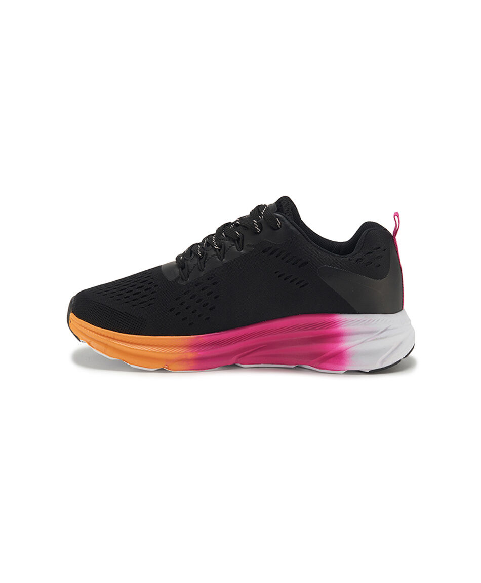 Zapatilla deportiva mujer plataforma degrad&eacute;