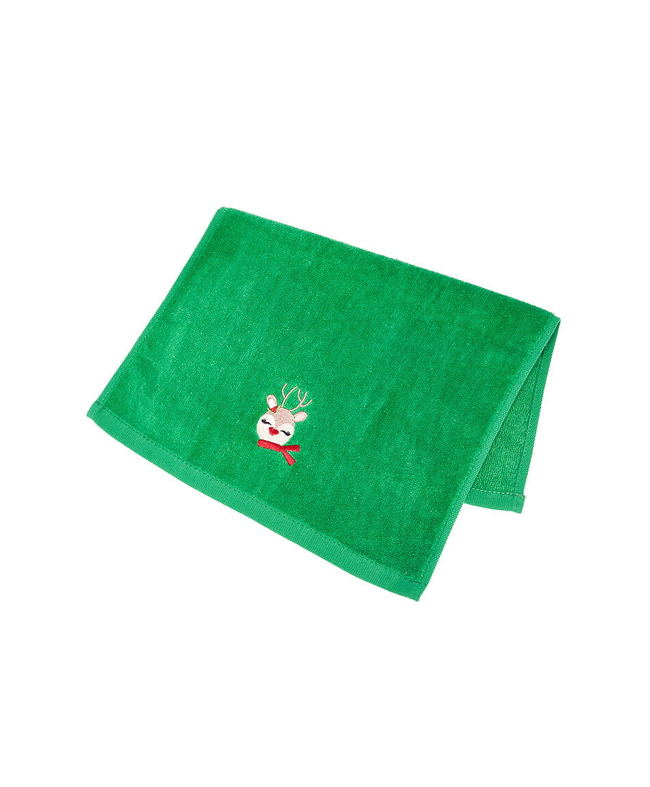 Toalla navidad reno