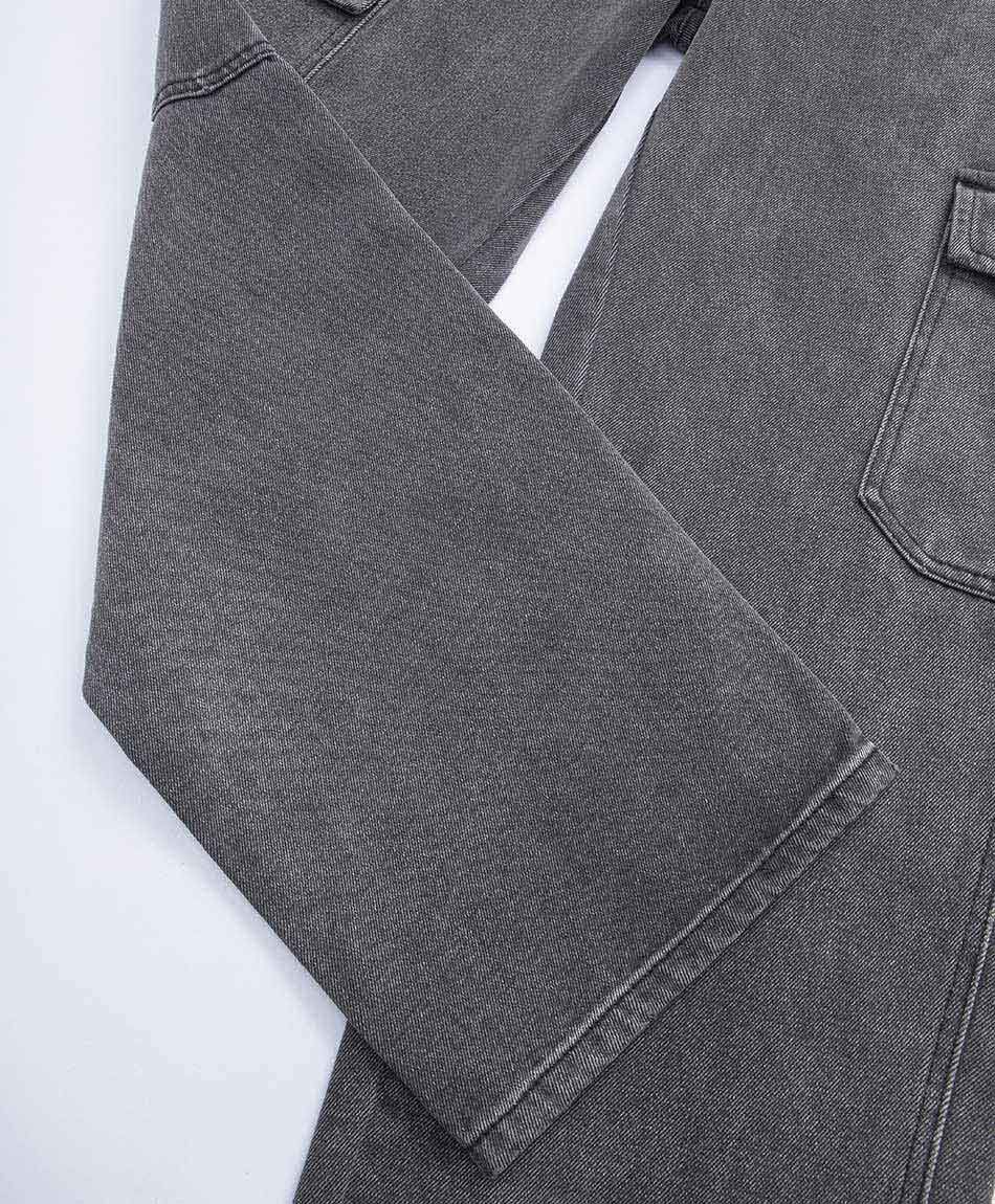 Jeans hombre cargo rectos