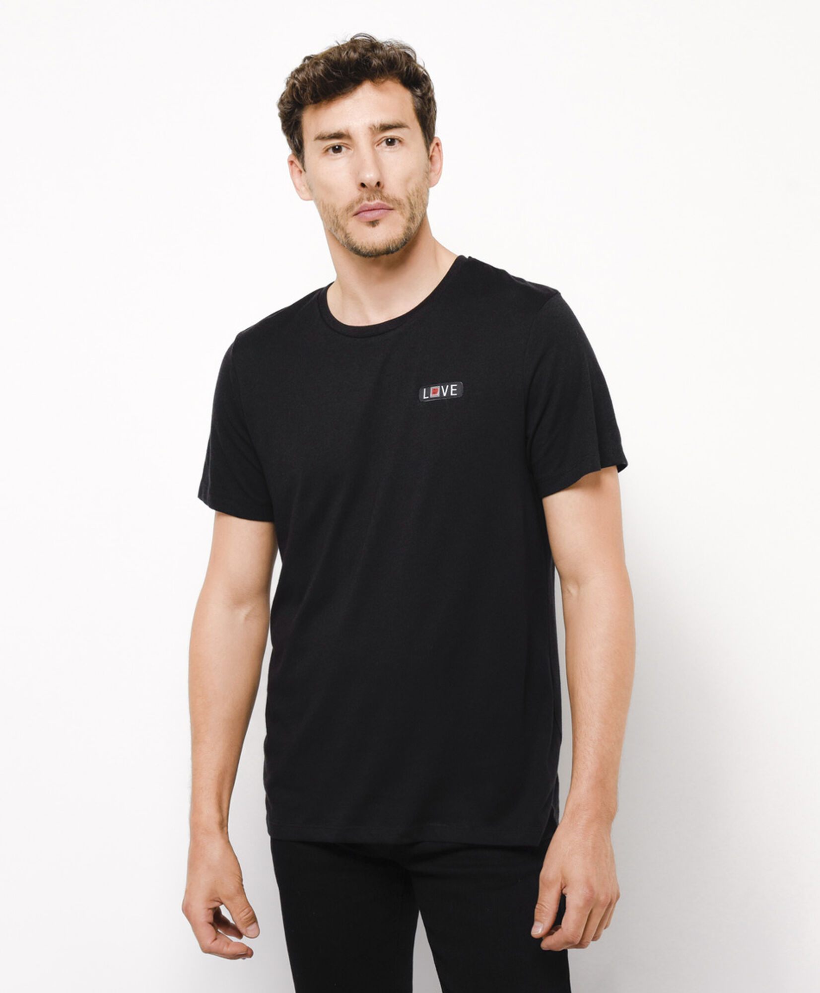 Polera hombre parche Polera hombre parche