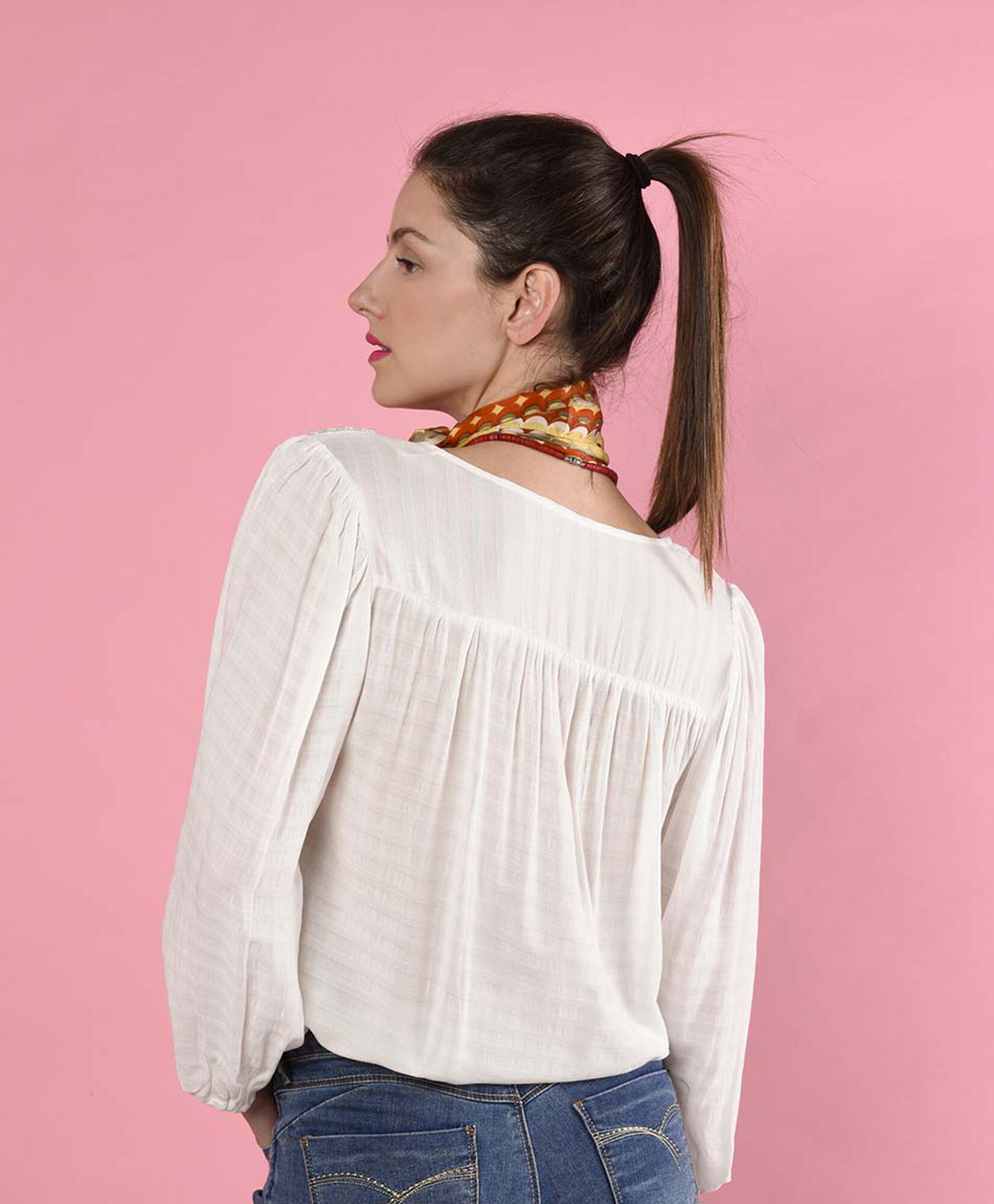 Blusa manga 3/4 Blusa manga 3/4