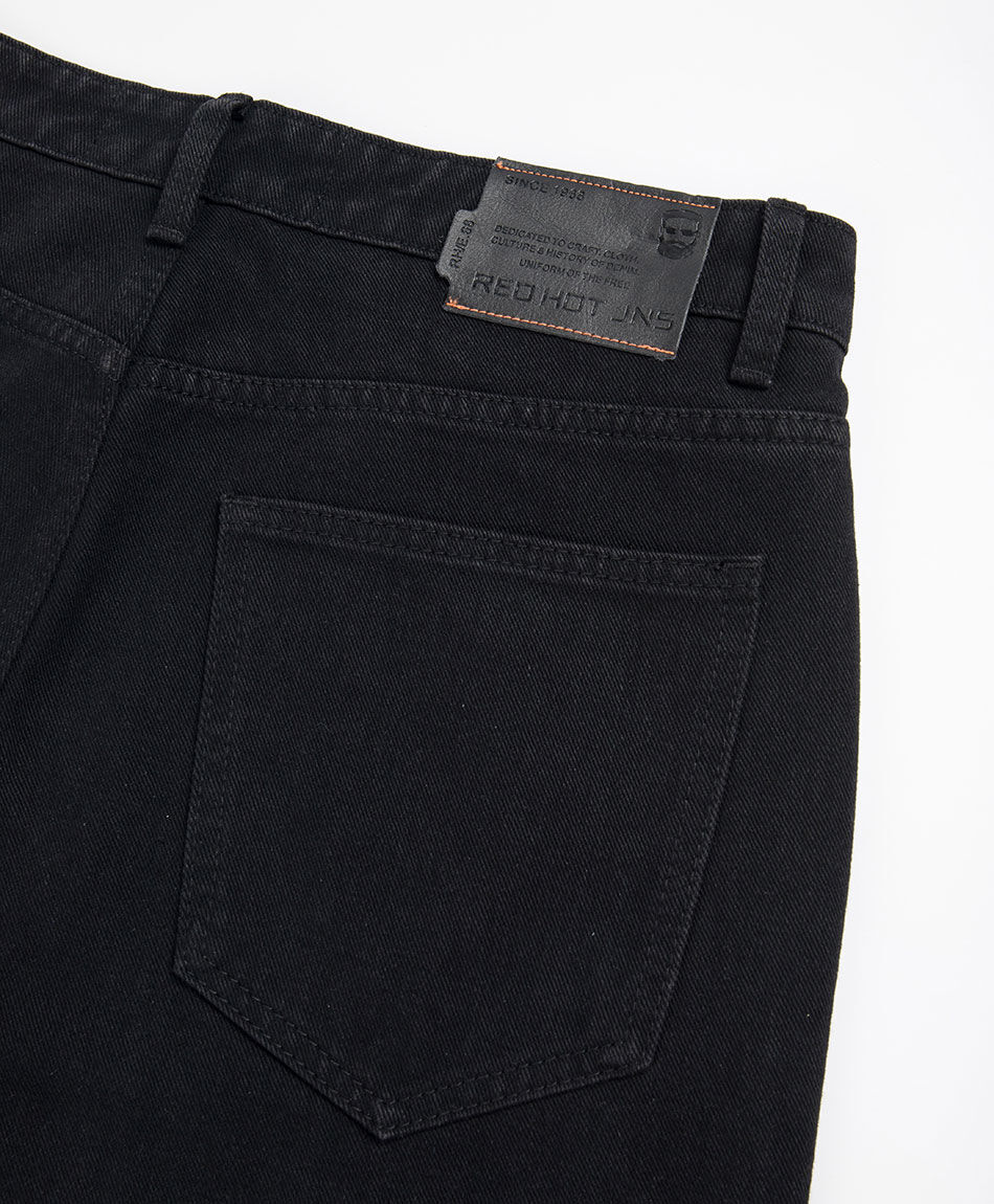 Bermuda hombre denim negra