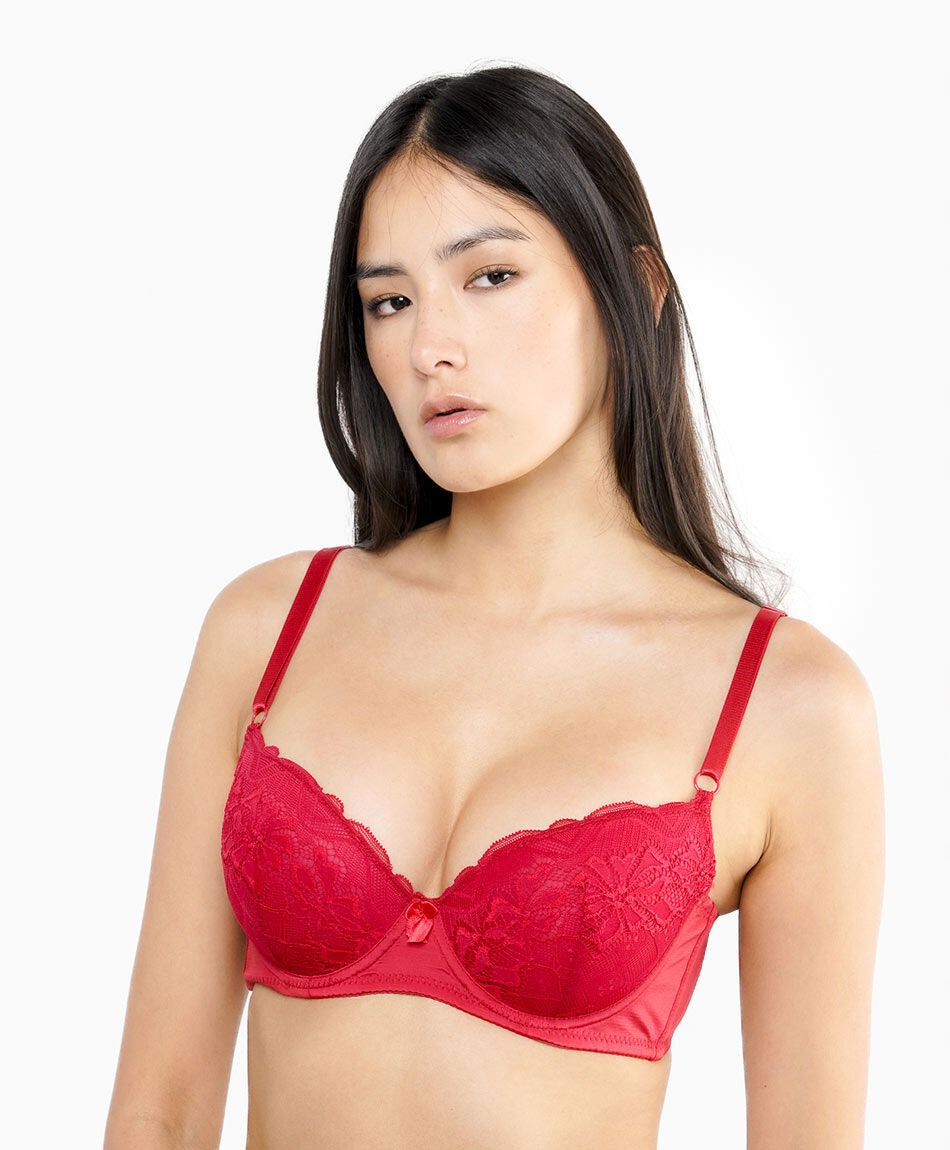 Sost&eacute;n mujer encajes colores