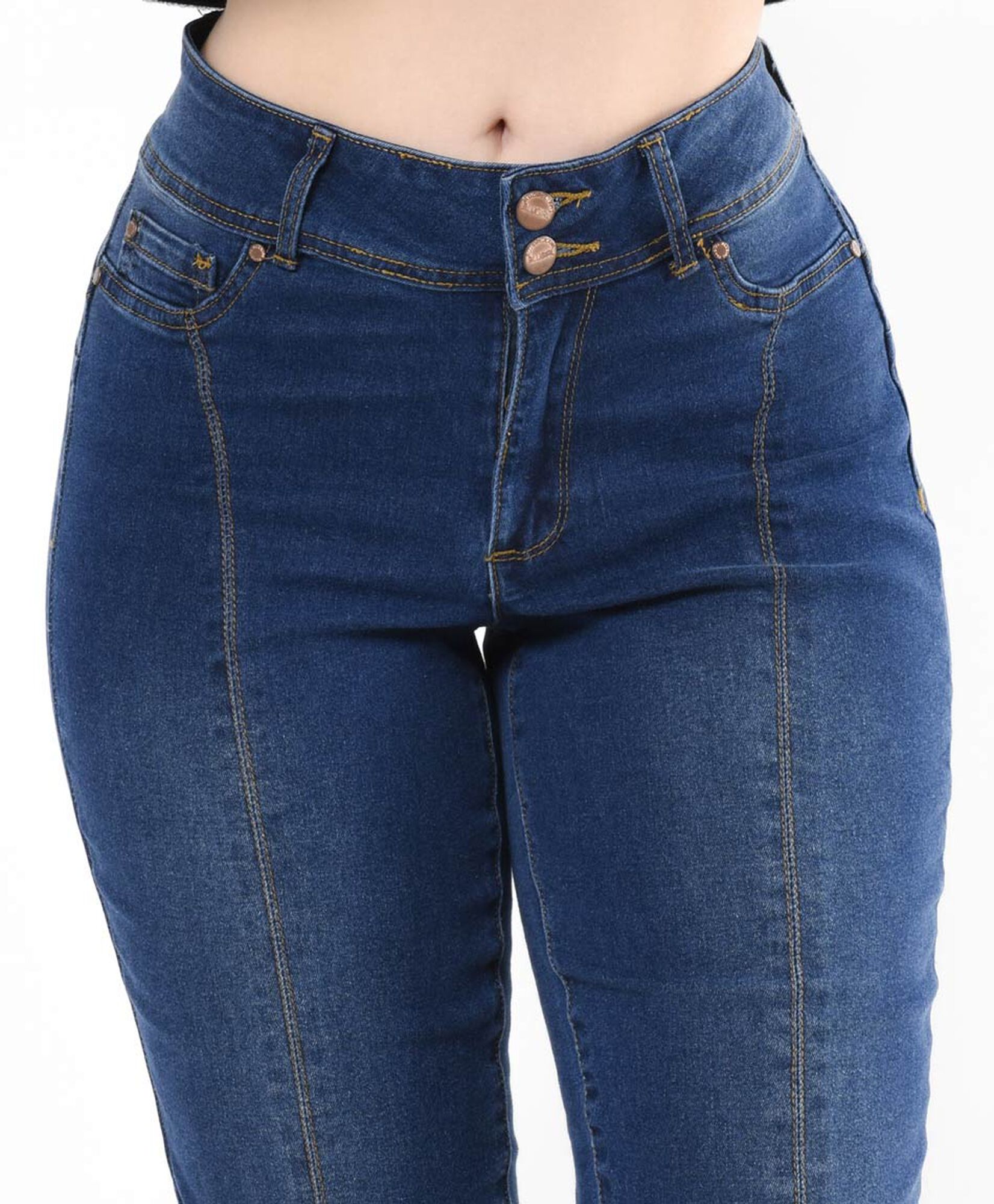 Jeans mujer costura frontal skinny fit Jeans mujer costura frontal skinny fit