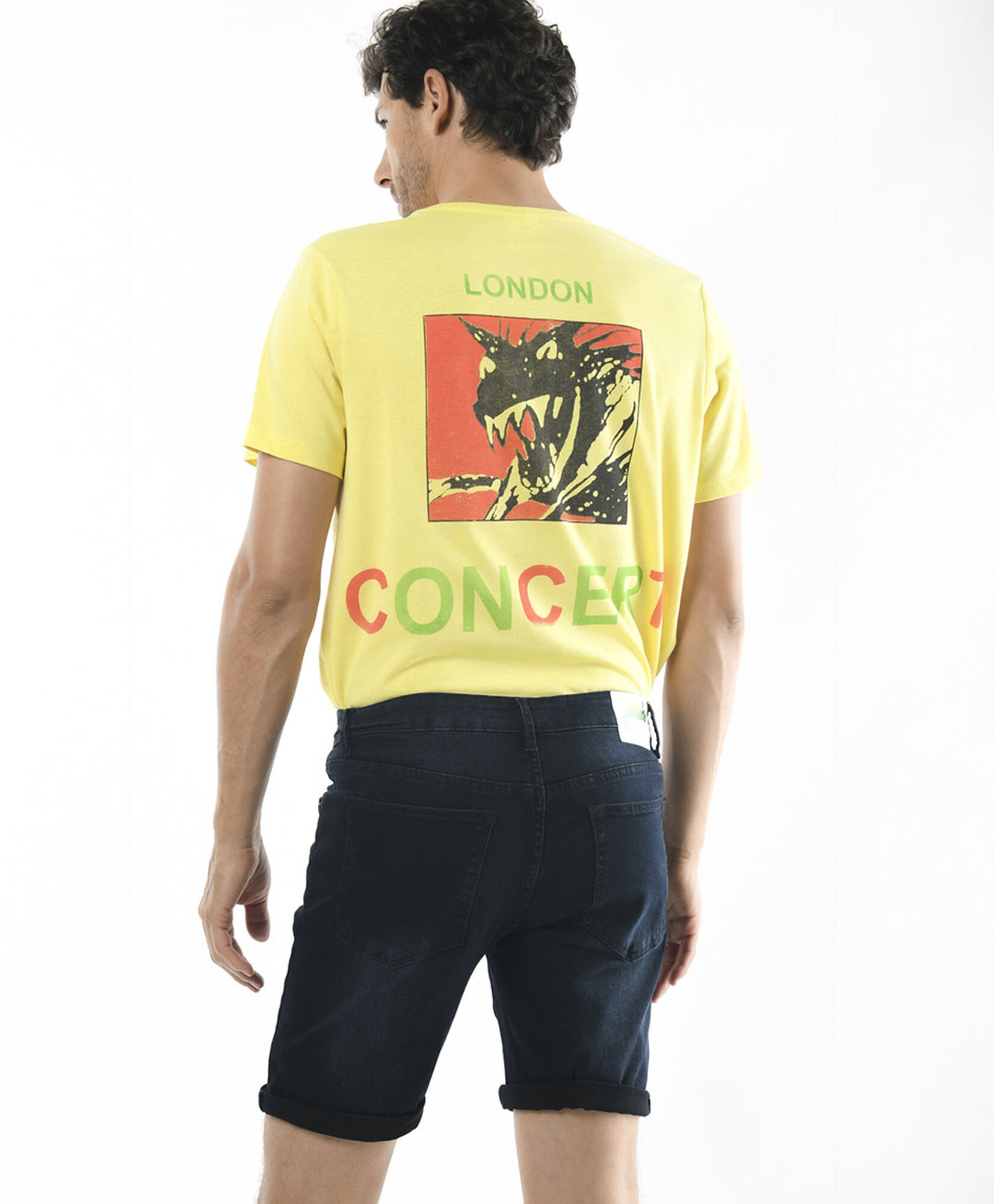 Bermuda hombre denim índigo Bermuda hombre denim índigo