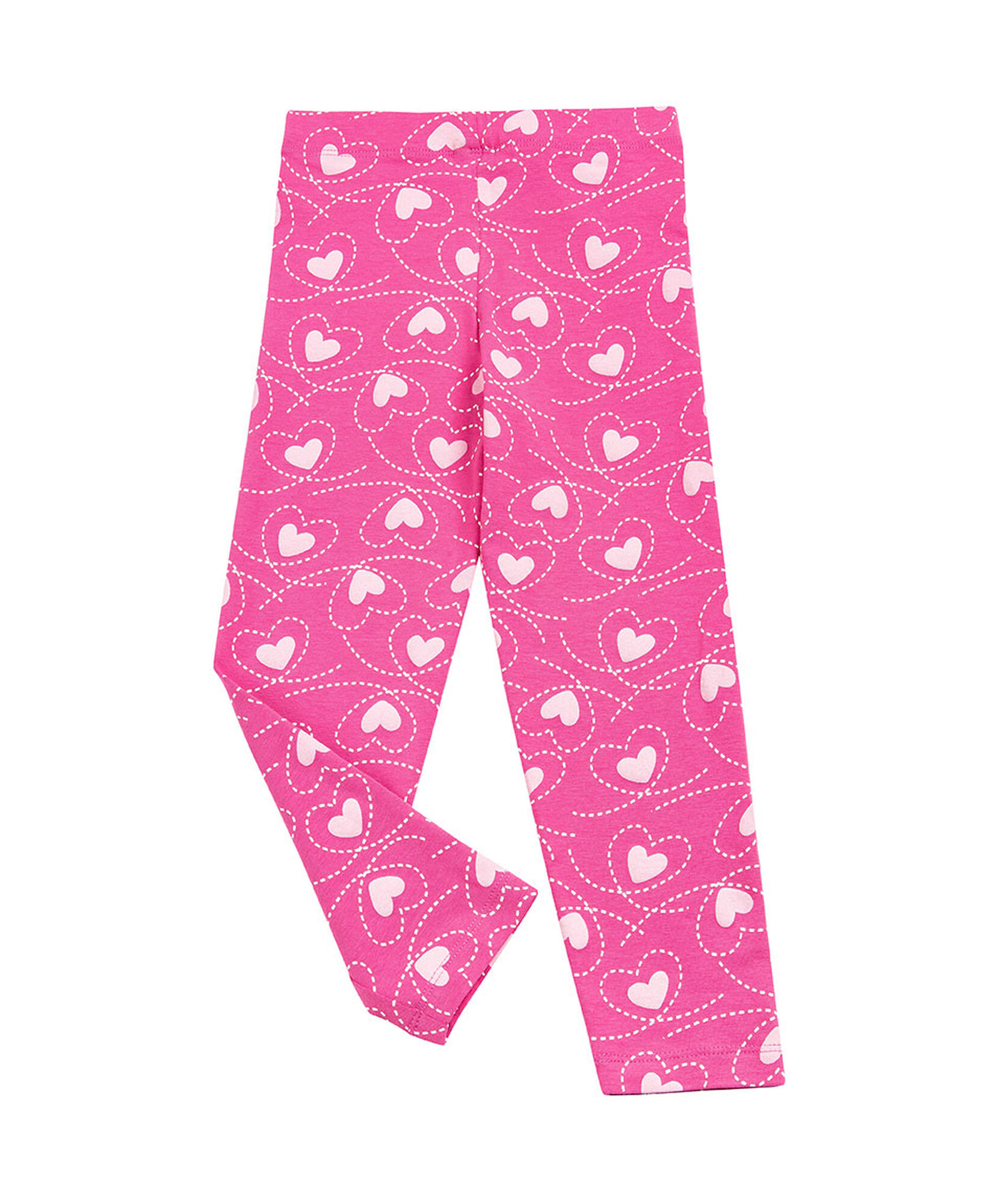 Leggins bebé rosado corazones Leggins bebé rosado corazones