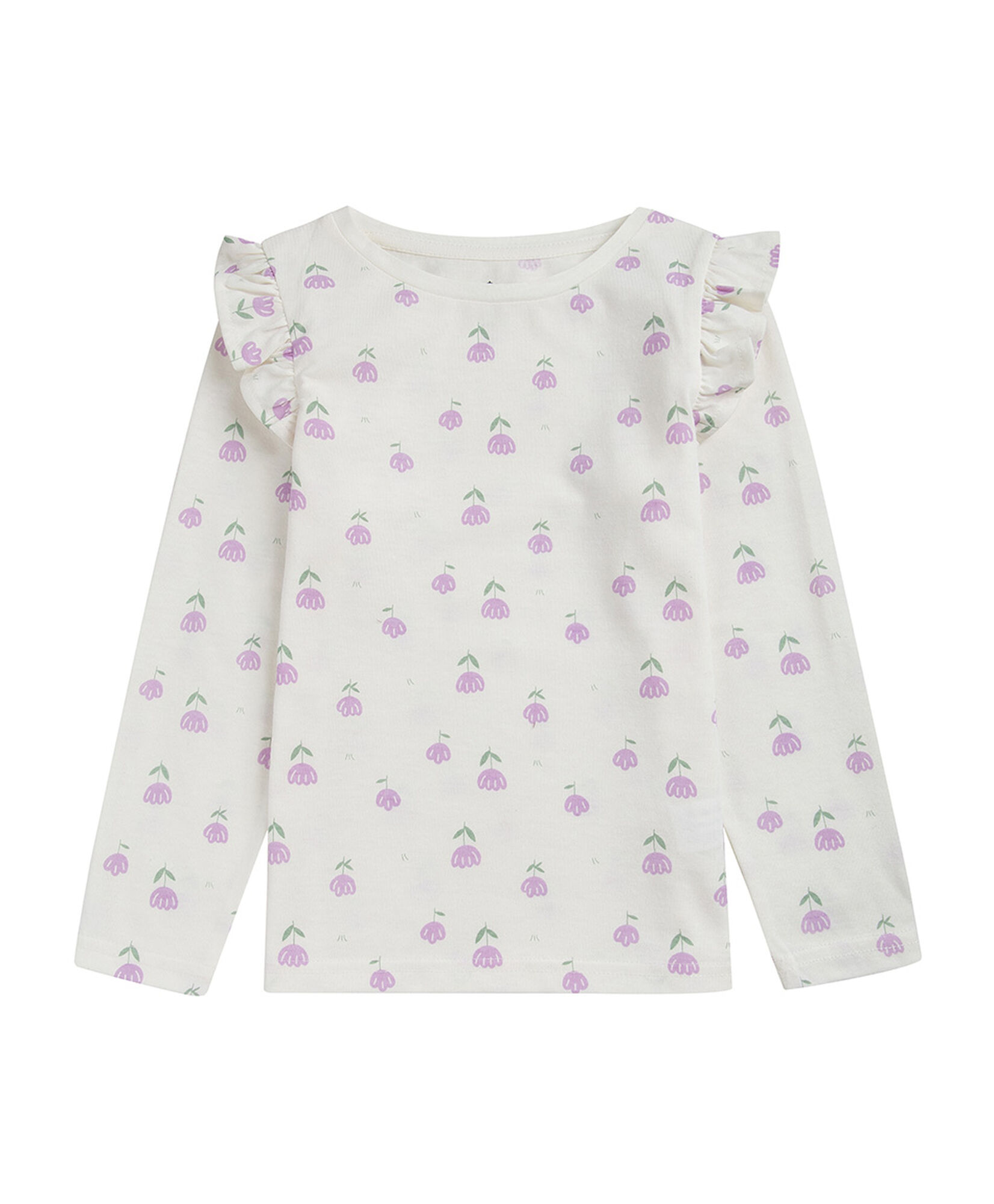Polera bebé flores vuelos Polera bebé flores vuelos