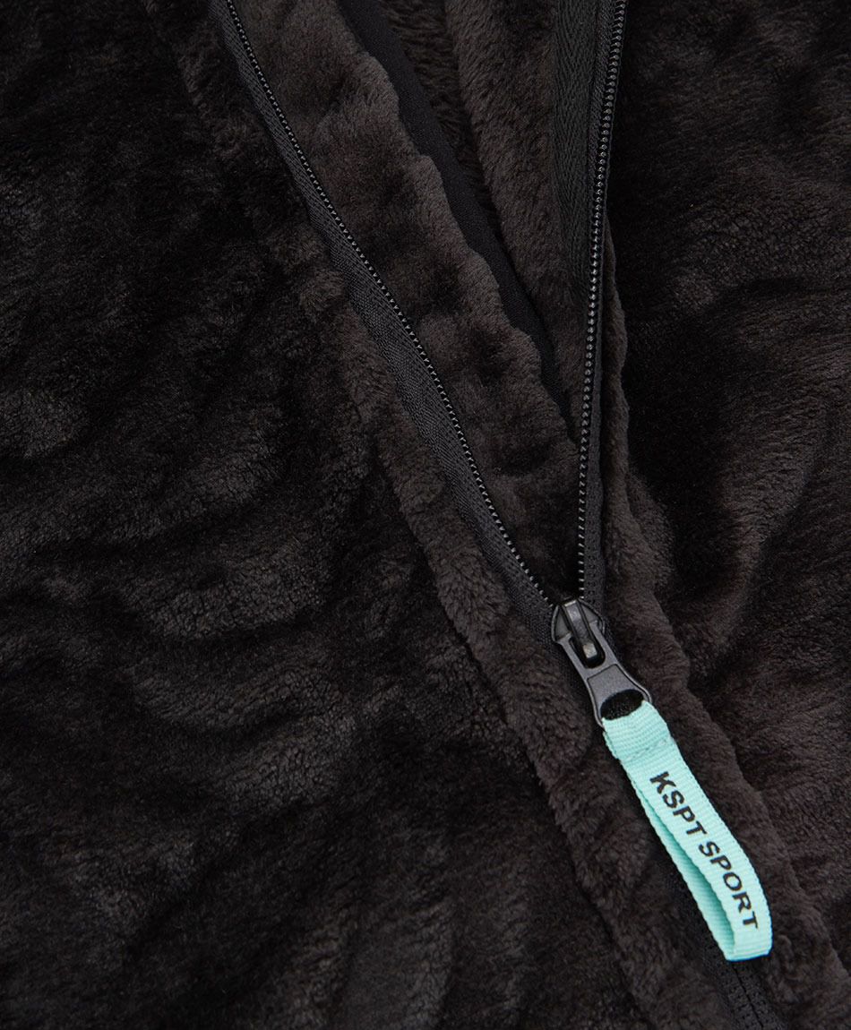 Polar deportivo mujer textura negro