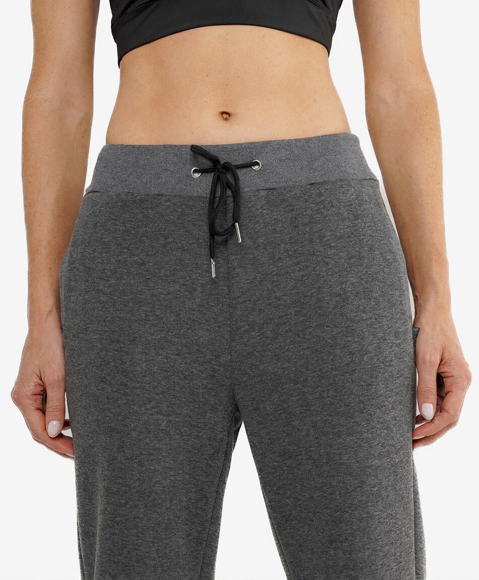 Pantal&oacute;n de buzo mujer gris