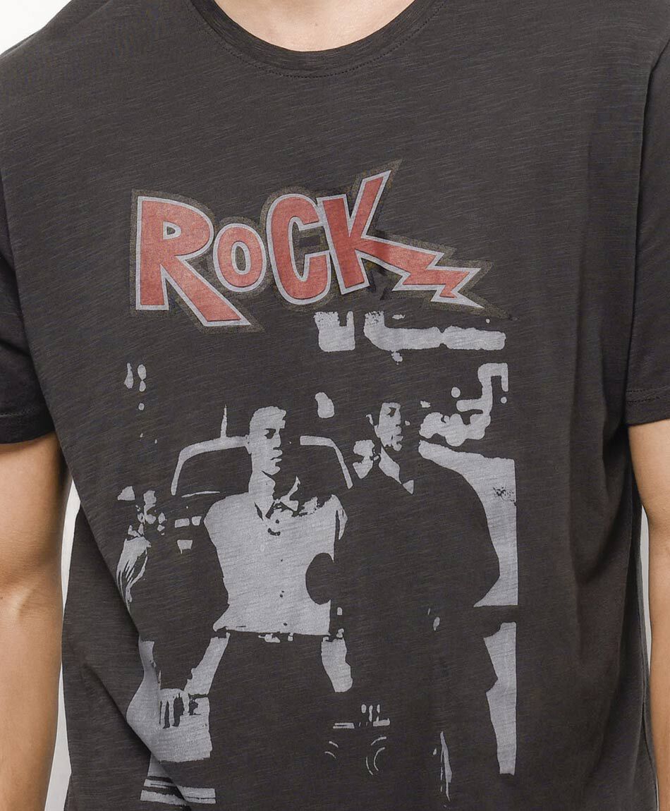 Polera hombre rock
