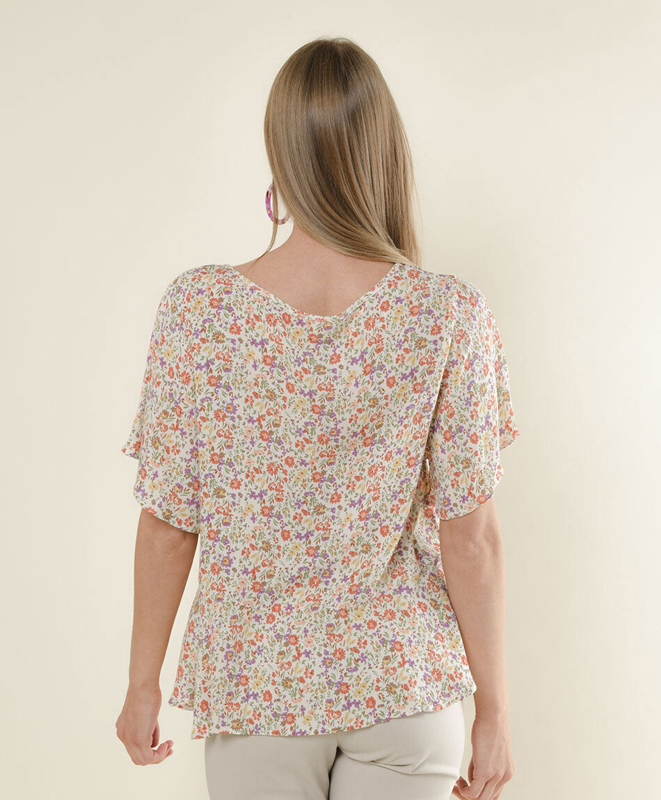 Blusa mujer floral