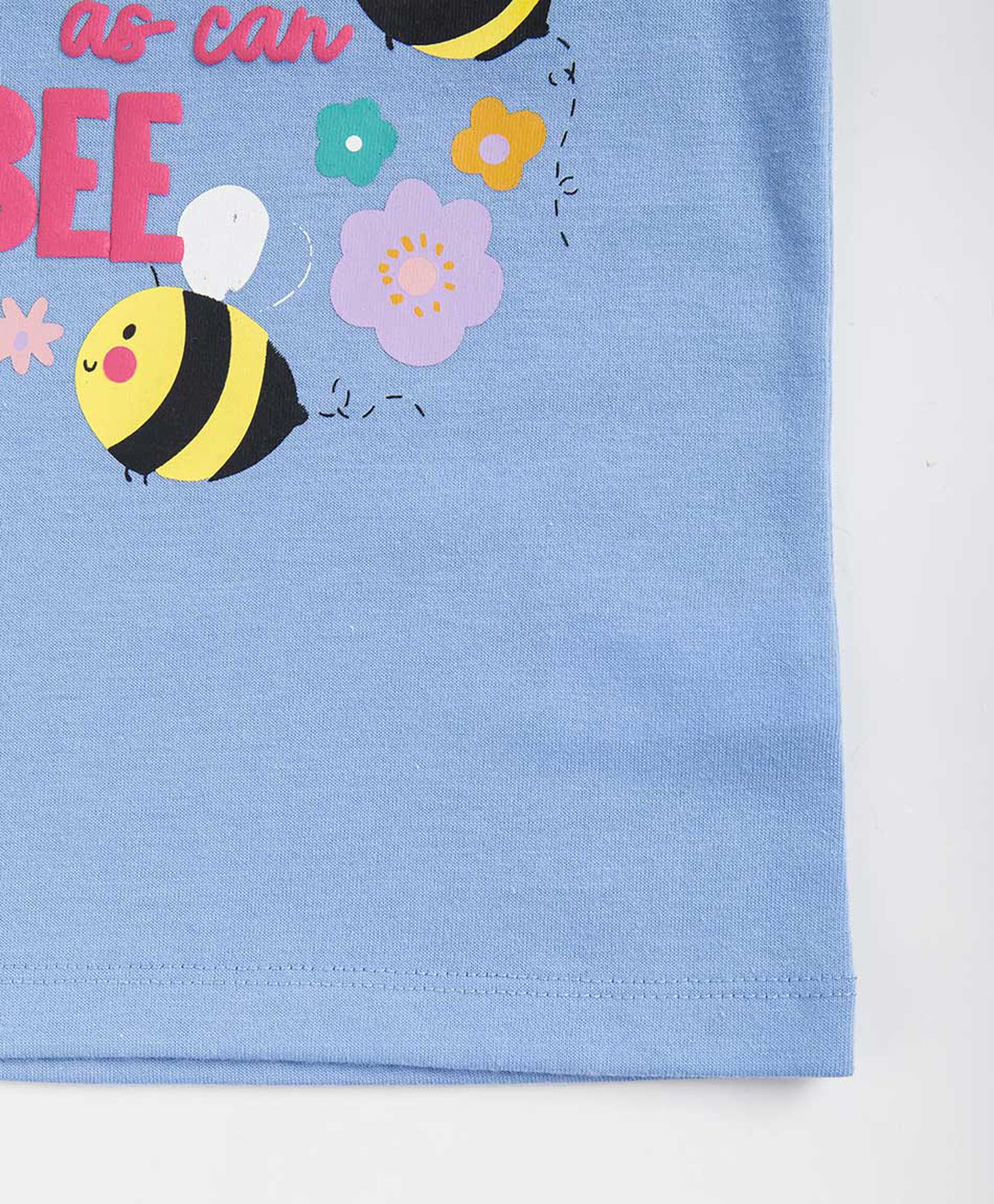 Polera bebé blanca abejitas Polera bebé blanca abejitas