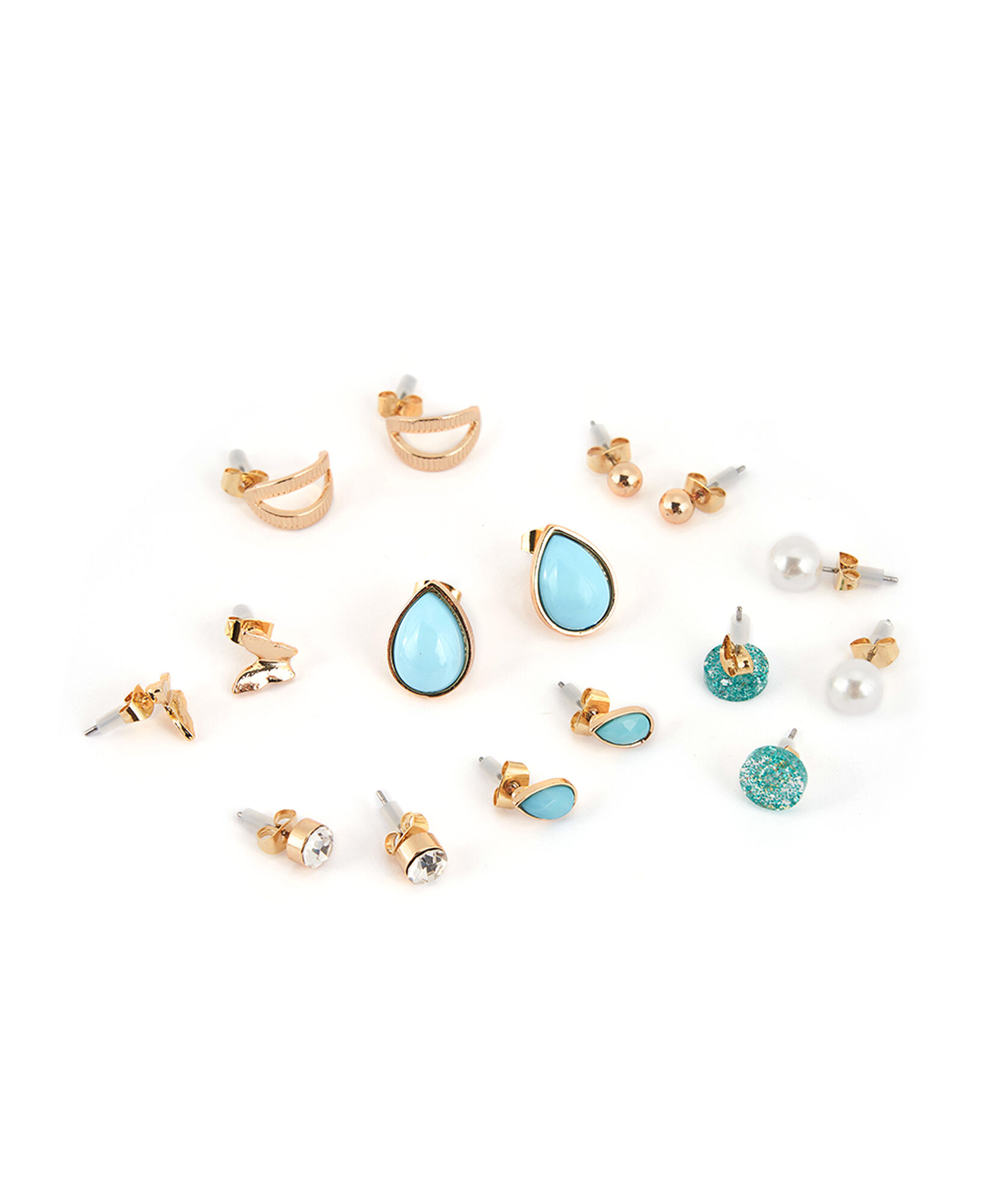 Set 8 aros mujer diseños Set 8 aros mujer diseños
