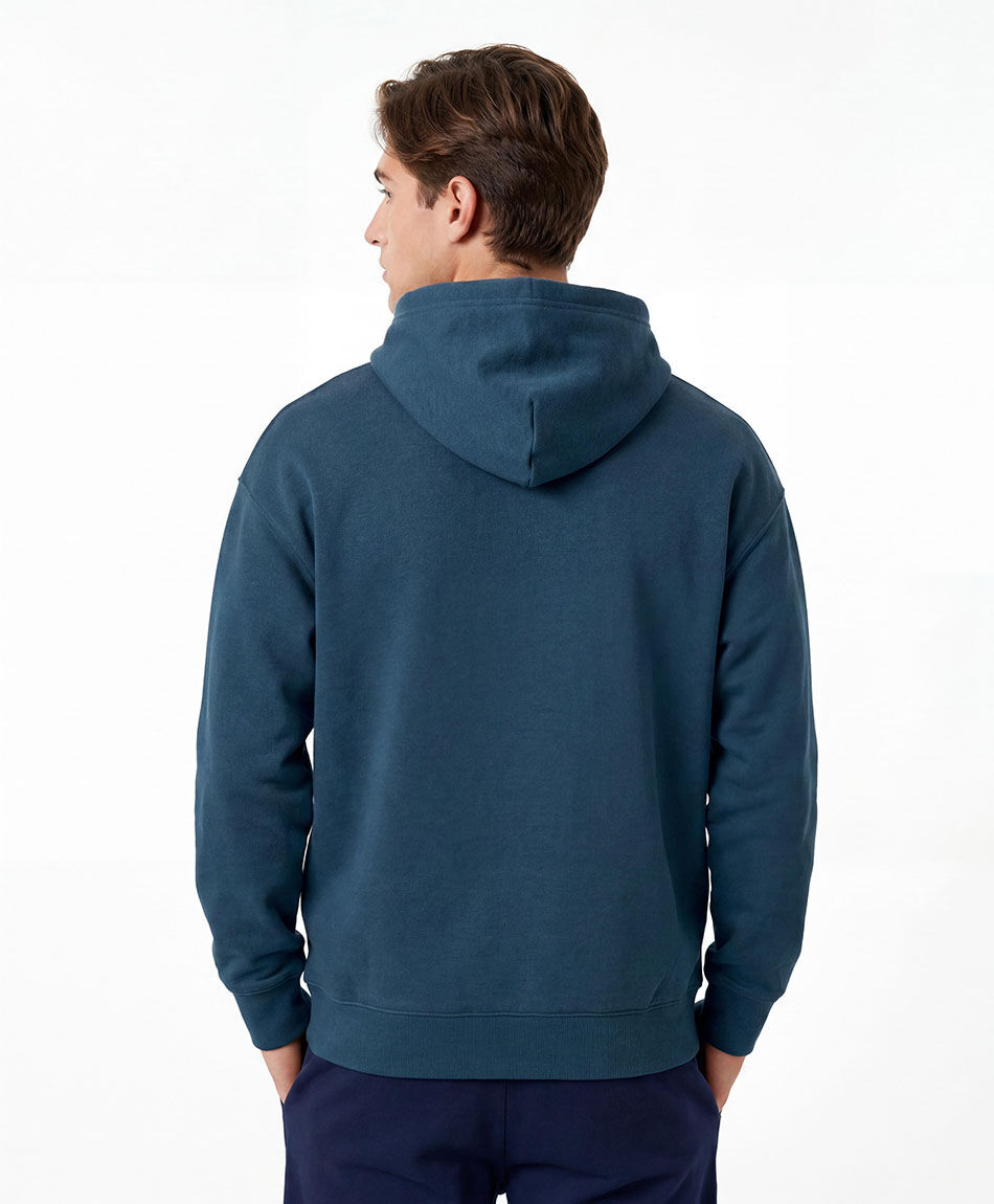 Poler&oacute;n deportivo hombre turquesa