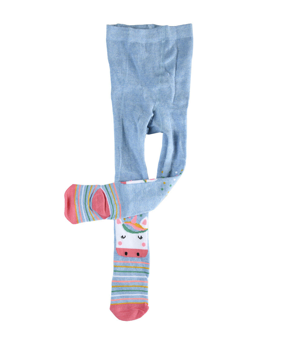 Panty beb&eacute; unicornio l&iacute;neas