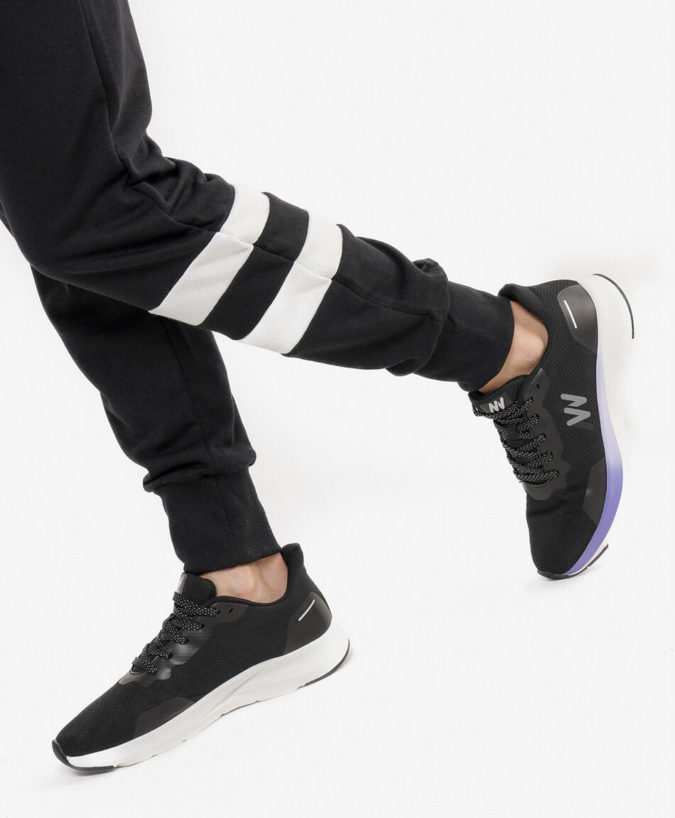 Pantal&oacute;n de buzo mujer franjas skinny fit