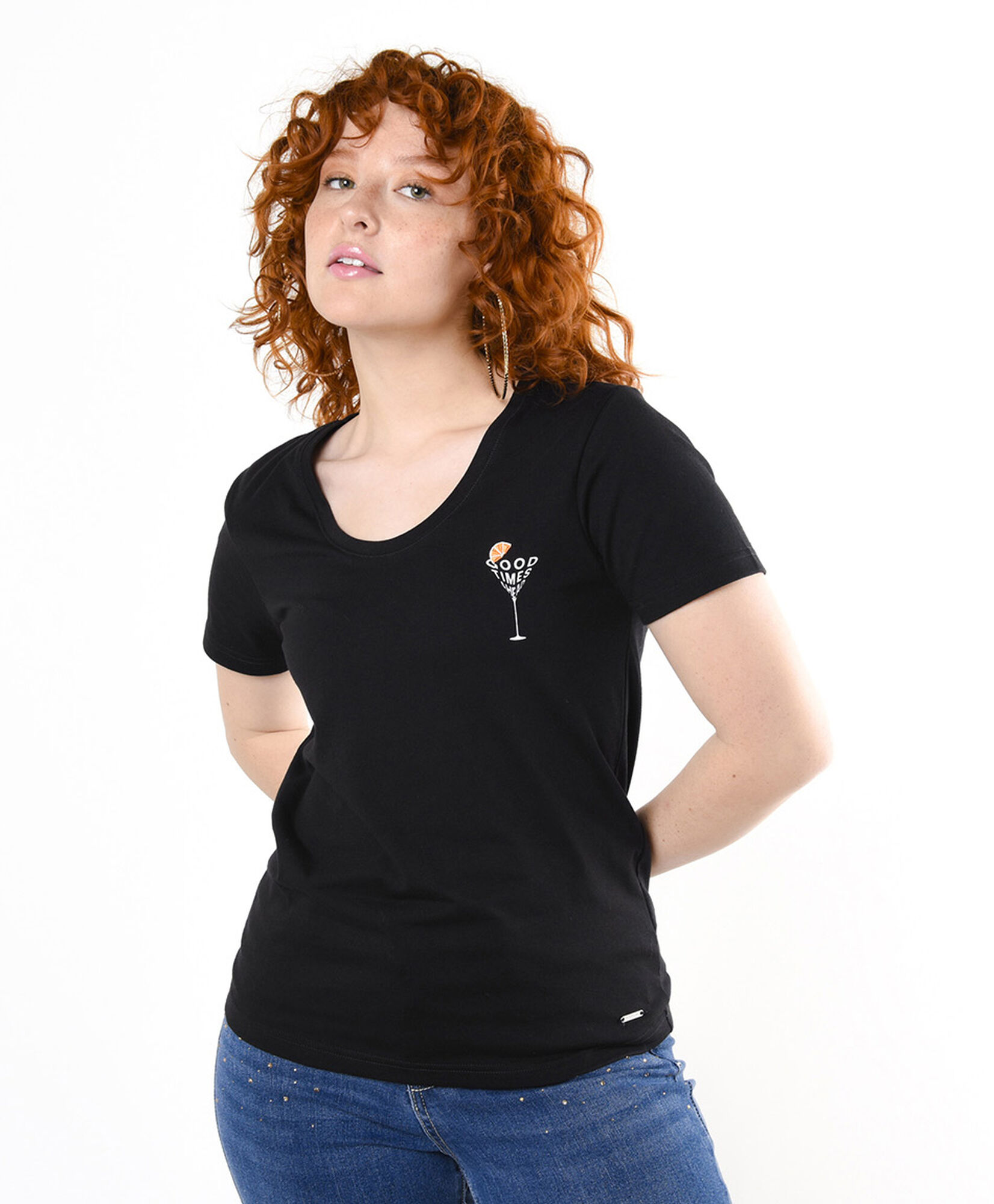 Polera mujer good times copa Polera mujer good times copa