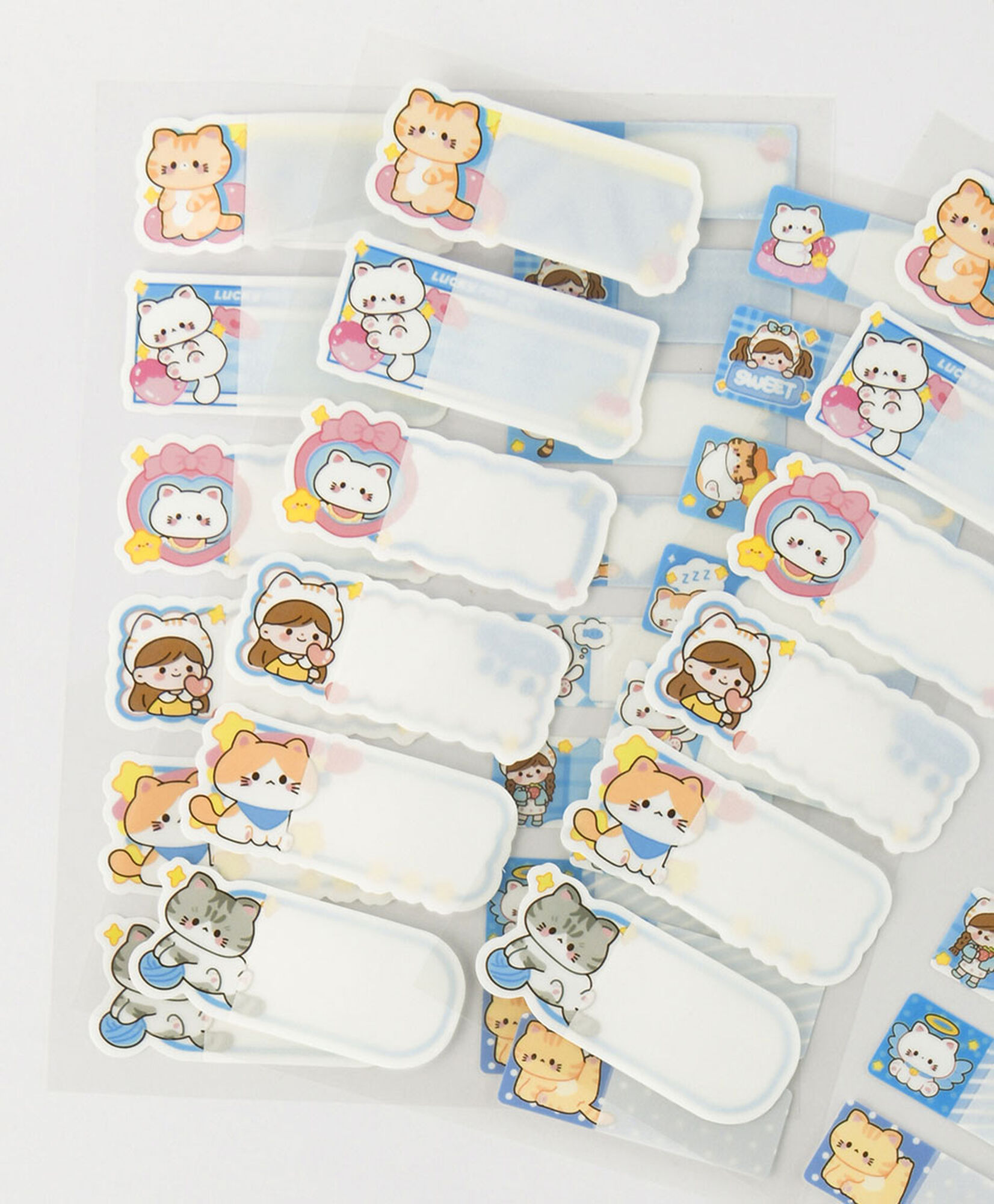 Set stickers escolares marcadores Set stickers escolares marcadores