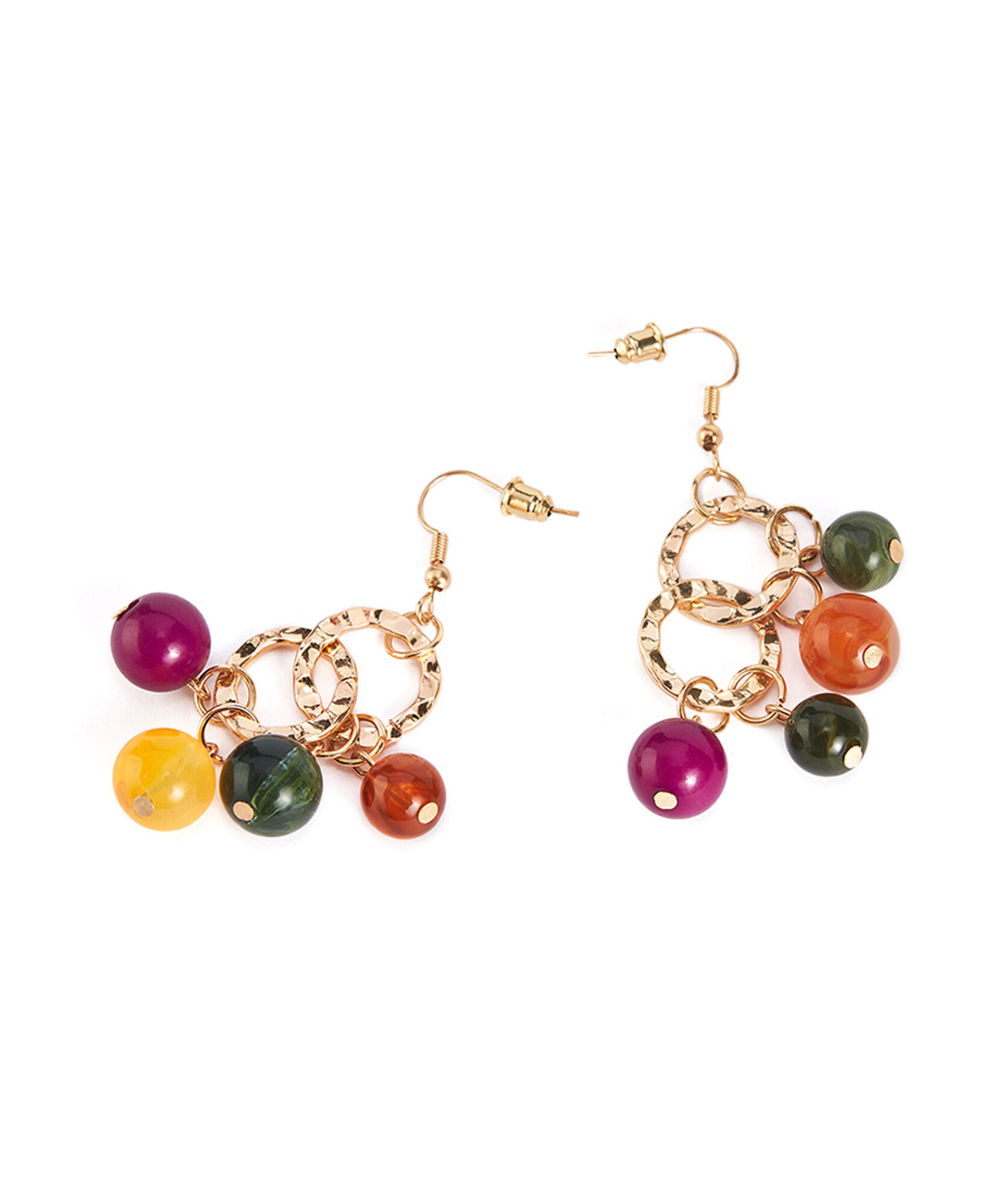 Aros mujer perlas colores Aros mujer perlas colores